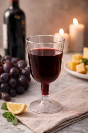 RUBİKAP Modern ayaklı kadeh 150ml-6Adet