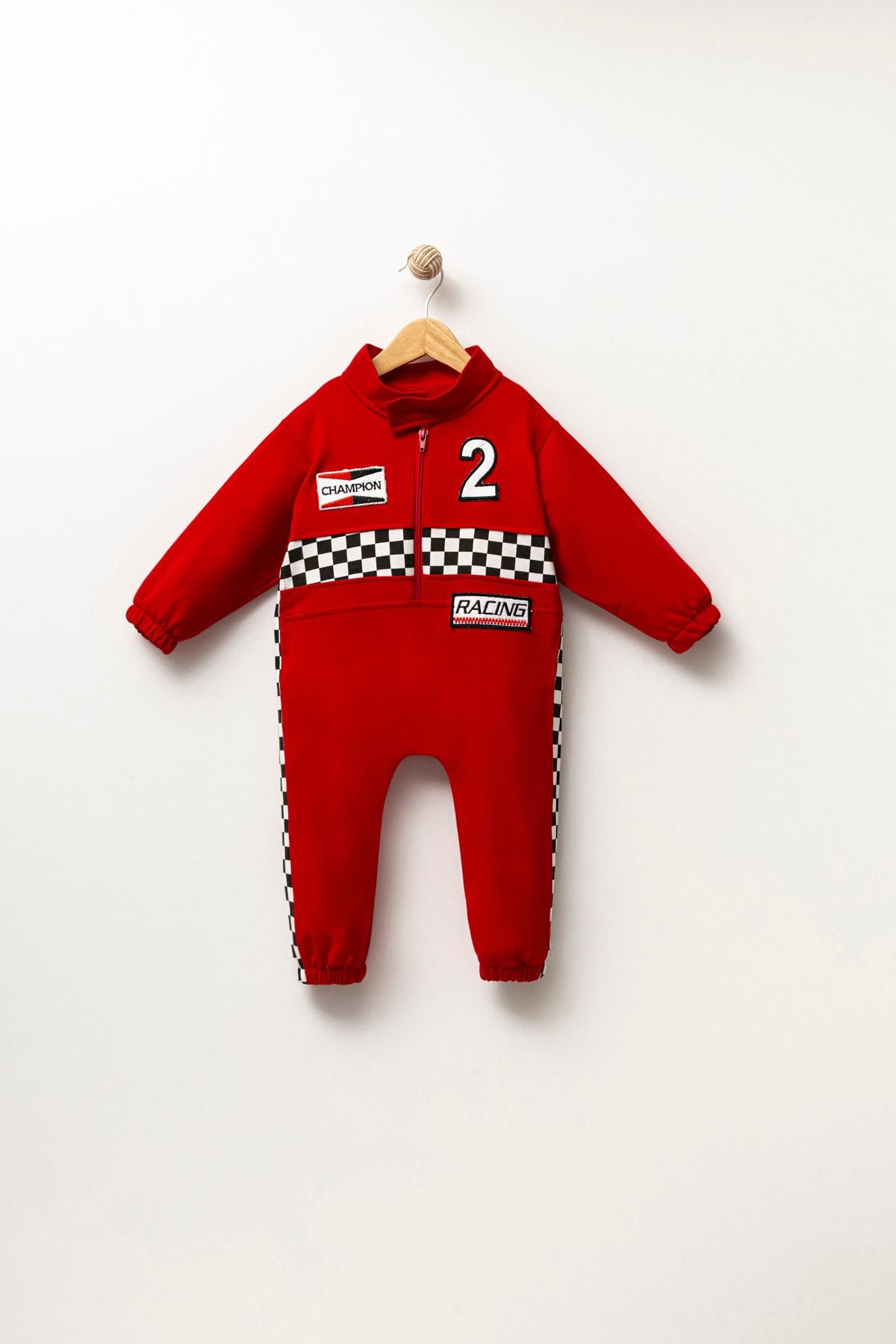 Jikko Baby Erkek Bebek Yarış Doğum Günü Kostüm Tulum 8070 fotoğrafı 4 (önizleme)