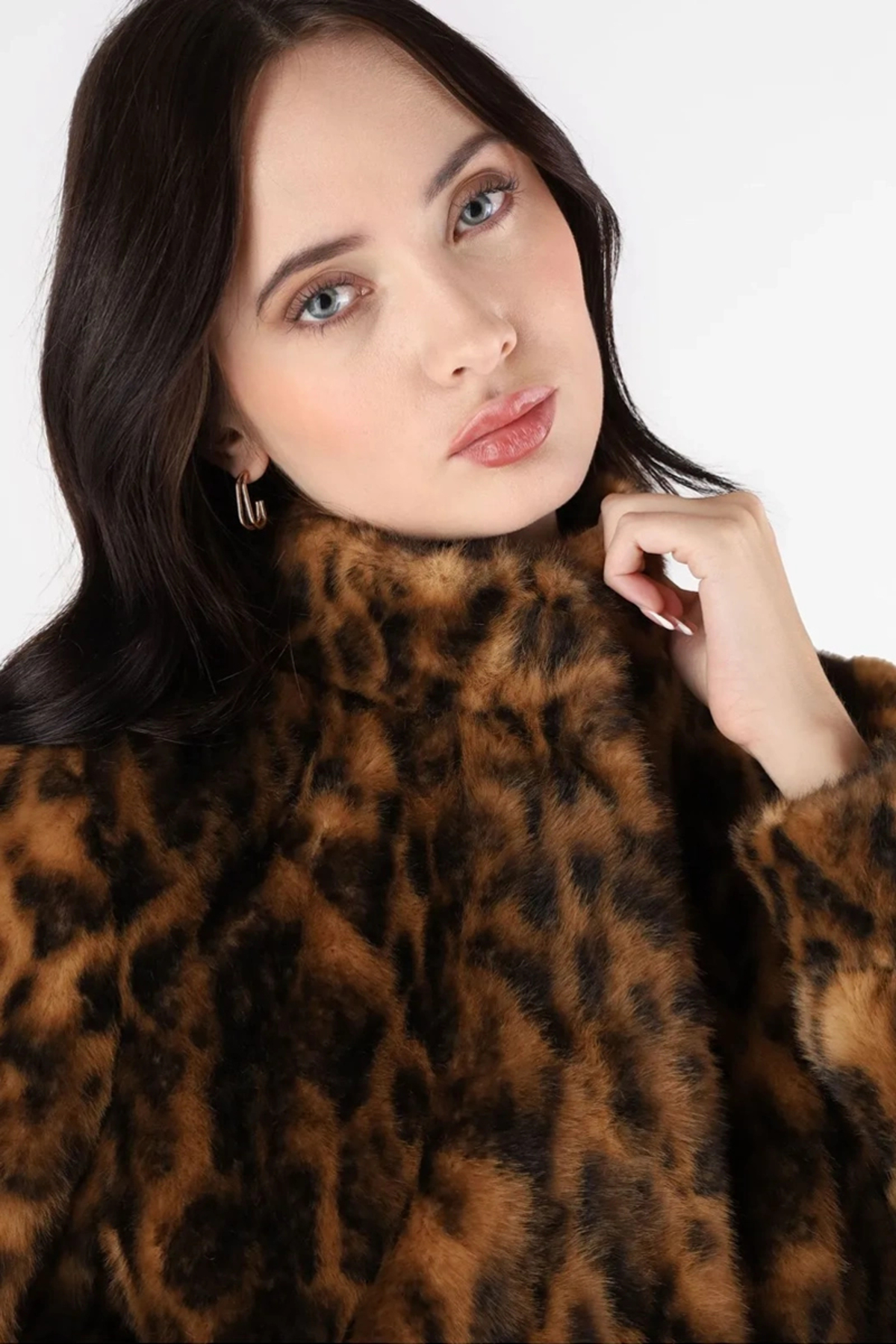 Guess  Luna Kadın Mavi Kürk W5BL65W3900-P340 - Görsel 5