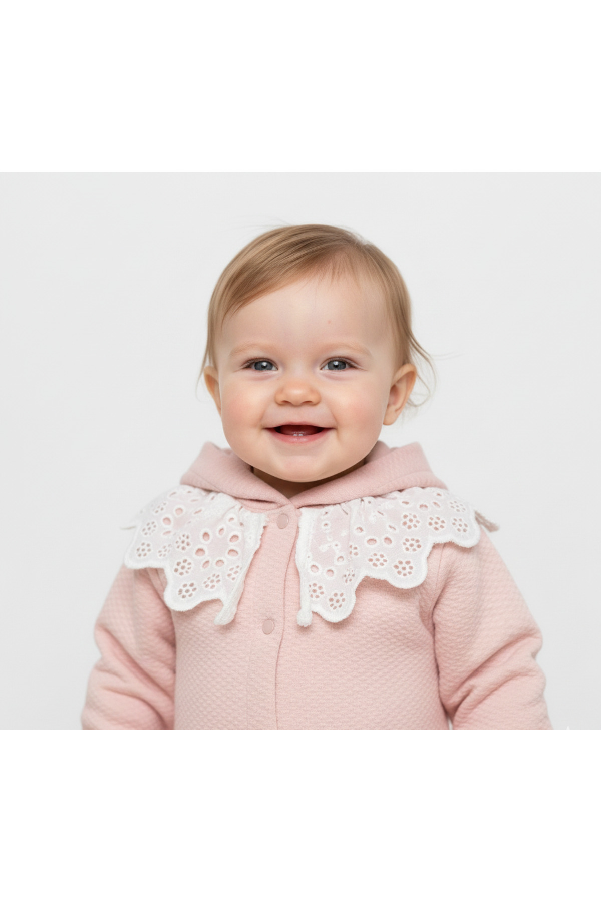 Bebezade Kapüşonlu Welsoft Cep detaylı Tulum fotoğrafı 2 (önizleme)