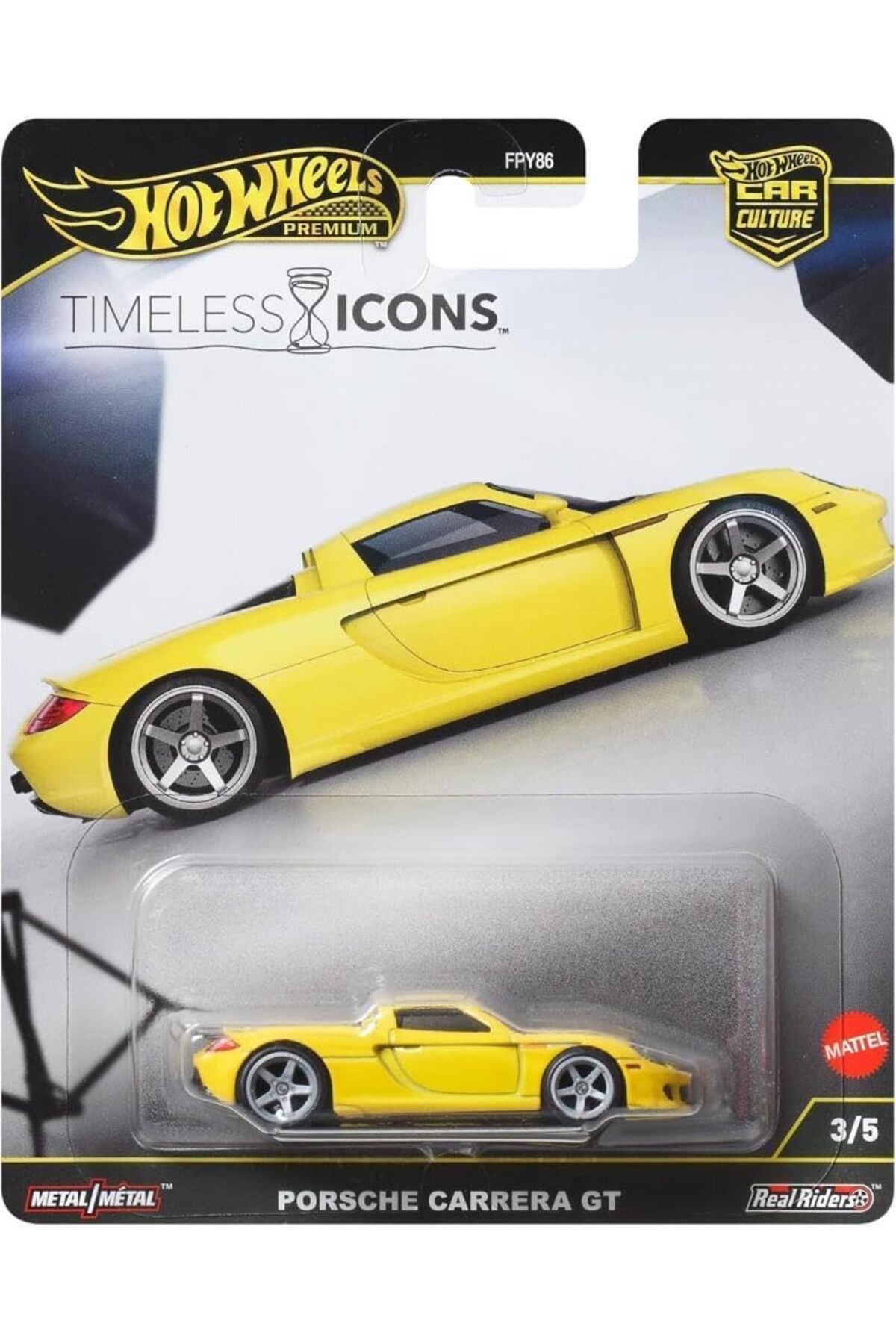 HOT WHEELS Premium - Porsche Carrera GT (1/64) Timeless Icons 3/5