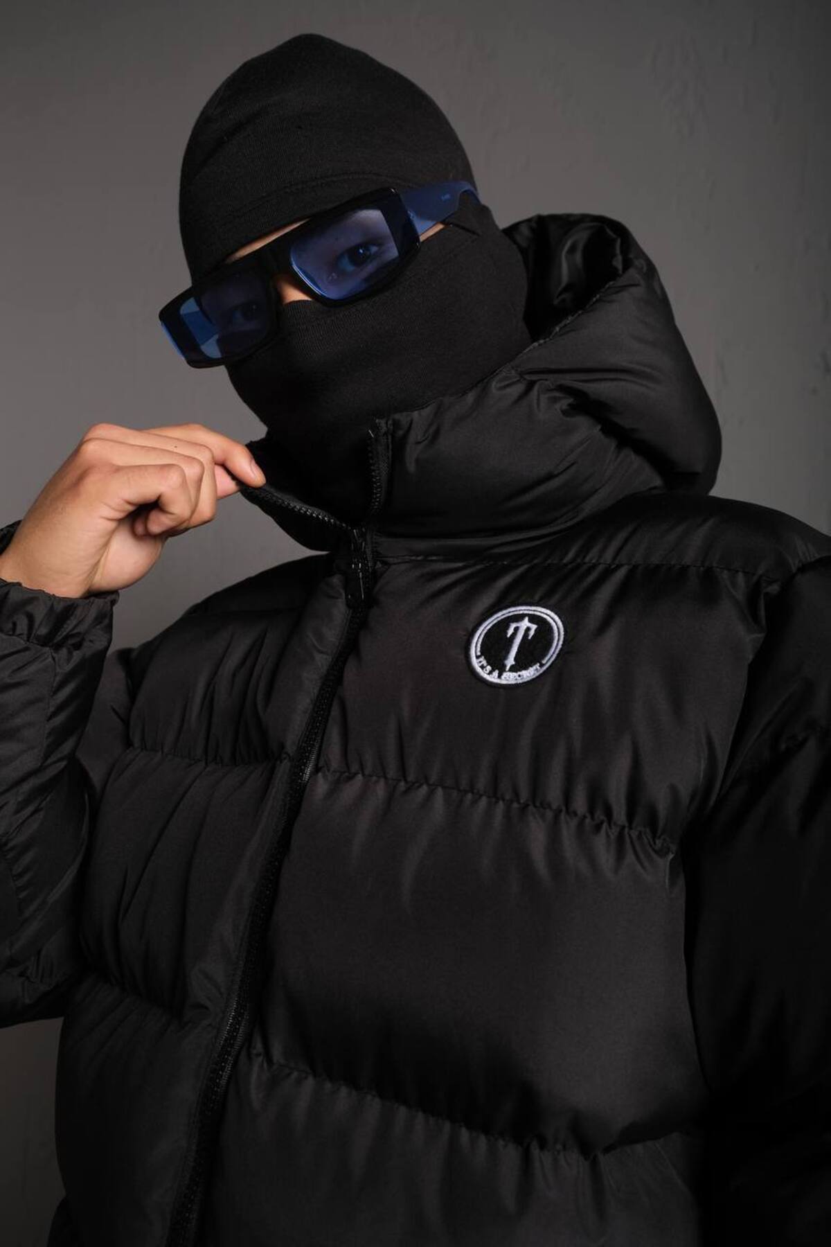 REX MODA Oversize Unisex Şişme Mont görsel 5
