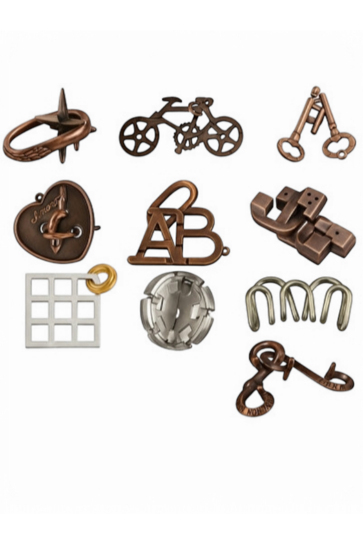 Hanayama 10 adet metal puzzle - Fiyatı, Yorumları