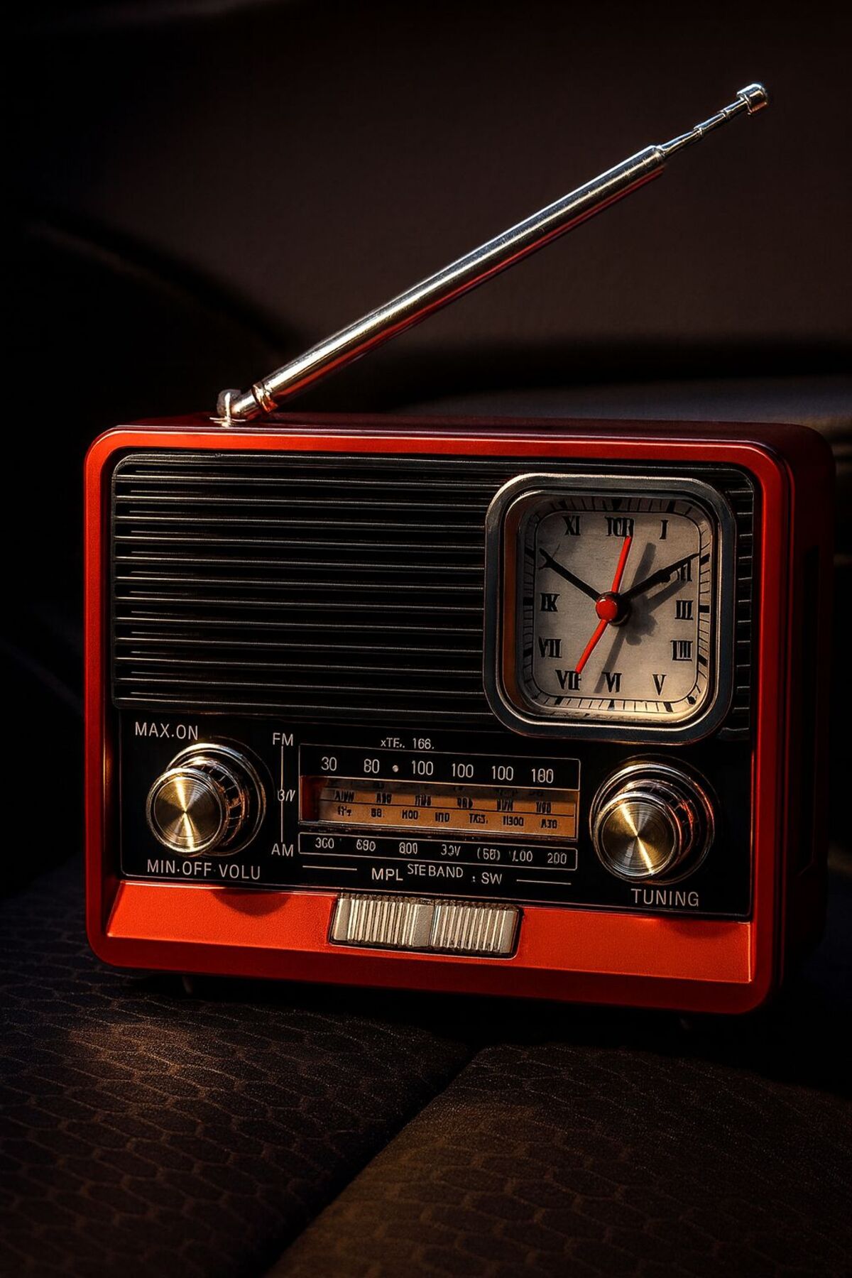 Universal KBroad KTF-1647 Nostaljik Radyo FM/AM/SW 8 Band USB TF