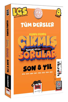 Yargı Yayınları Yargı Ders Arkadaşım 8.Sınıf LGS 2018-2025 Tüm Dersler Konu K...