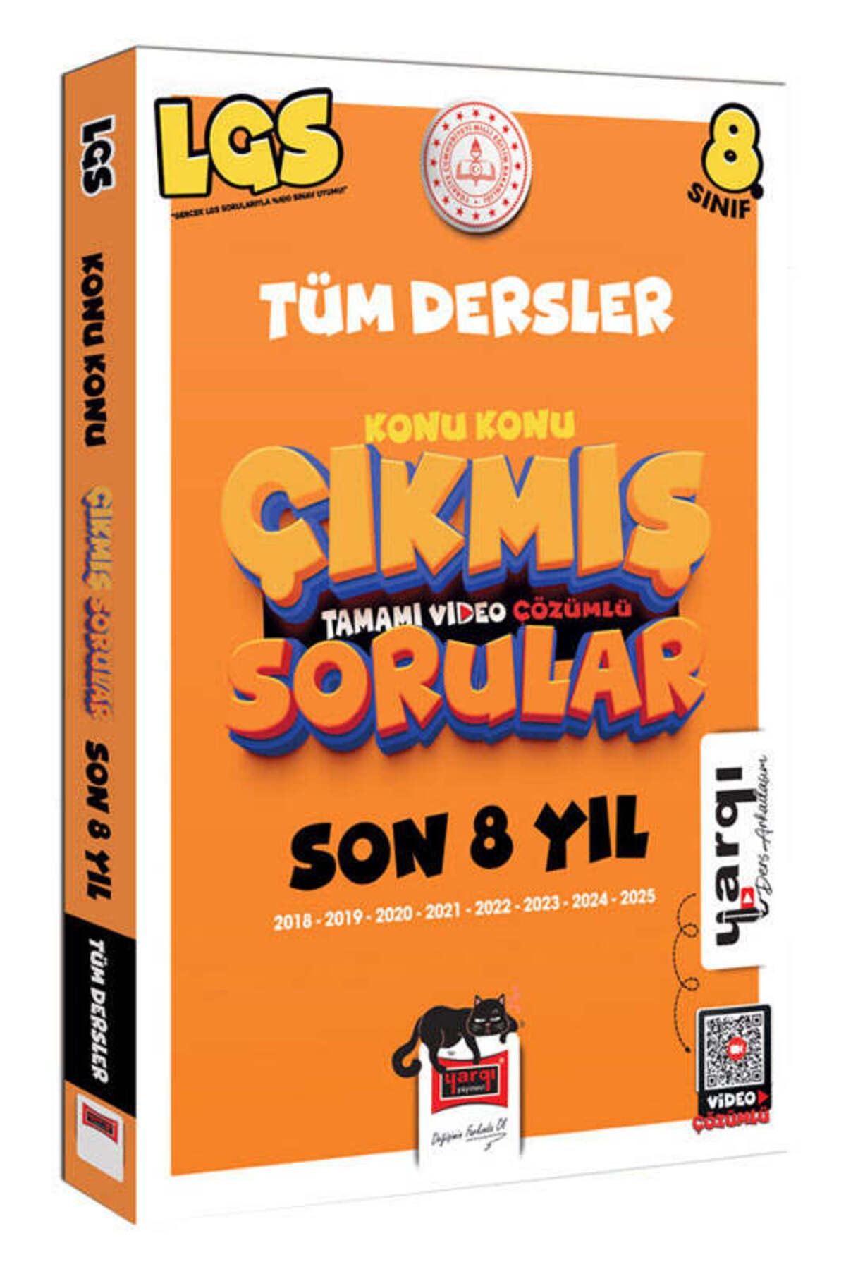 Yargı Yayınları Yargı Ders Arkadaşım 8.Sınıf LGS 2018-2025 Tüm