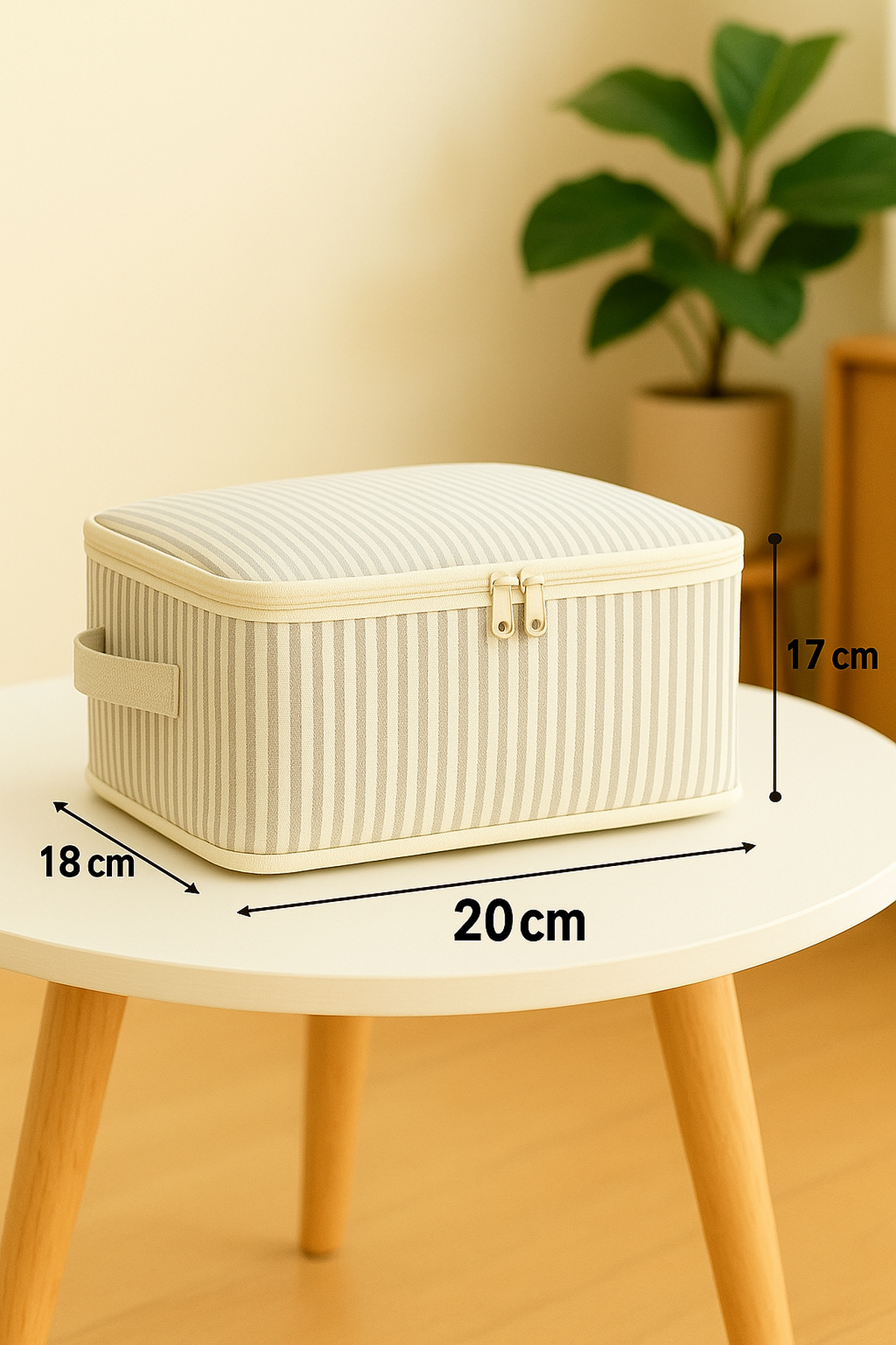 Spartek home textile 6 Parça çizgili desenli - Doğum/Hastane Çıkış Çantası - çizgili desenli fotoğrafı 4 (önizleme)