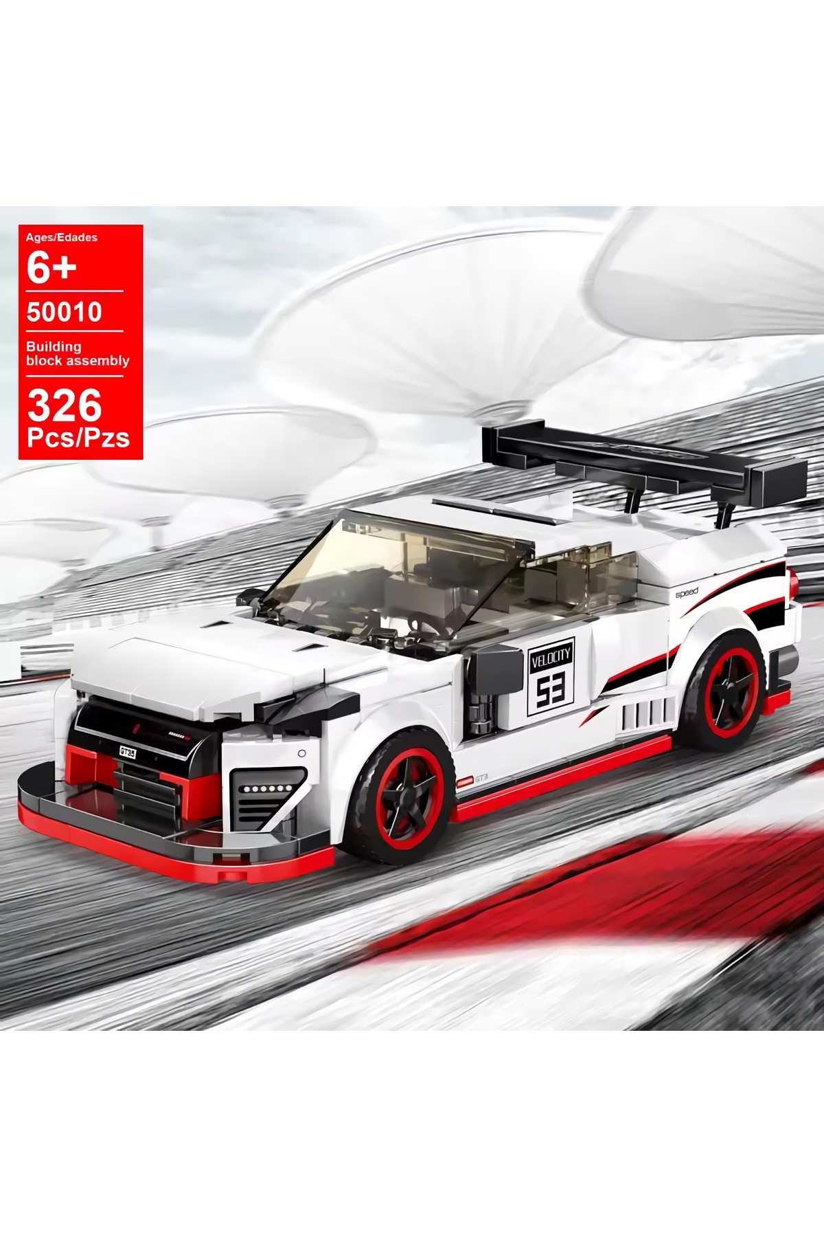 MJ TOYS Teknik Nissan GTR R35 Lego Araba Porsche Lego Araba Yapı