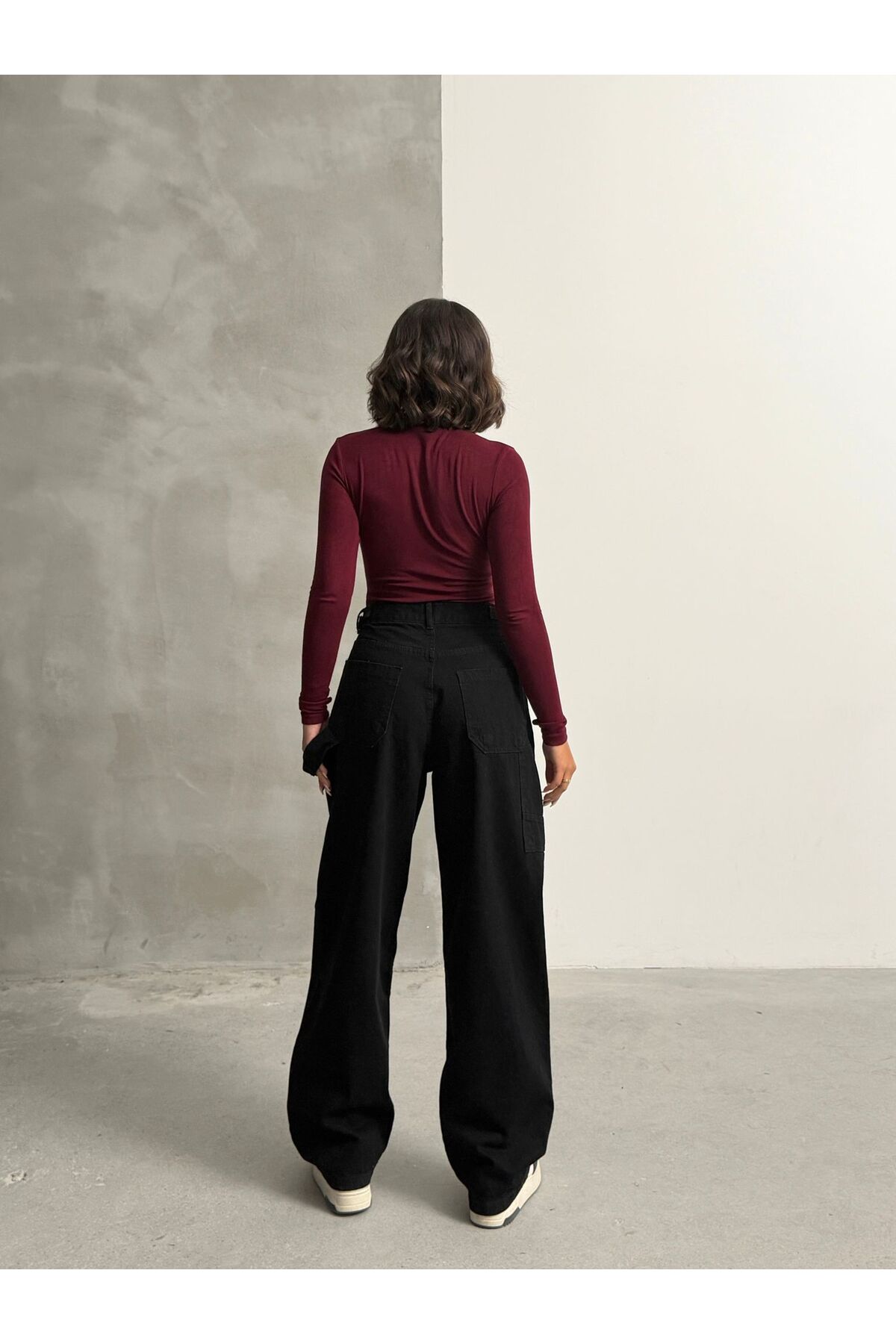 Blue Wings  YAN KEMER APOLET TOKALI BAGGY PANTOLON - Görsel 9