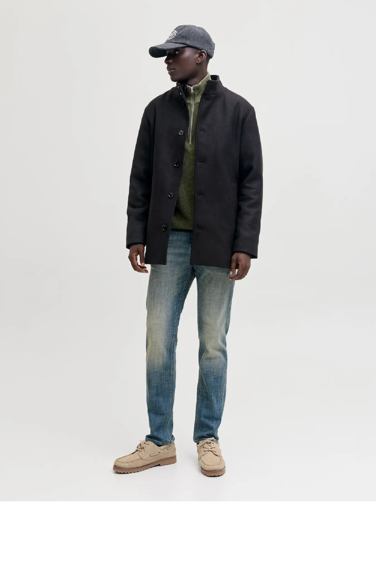 پالتو مردانه راسته آستین استاندارد | جک اند جونز Jack & Jones 12295108 - تصویر 4
