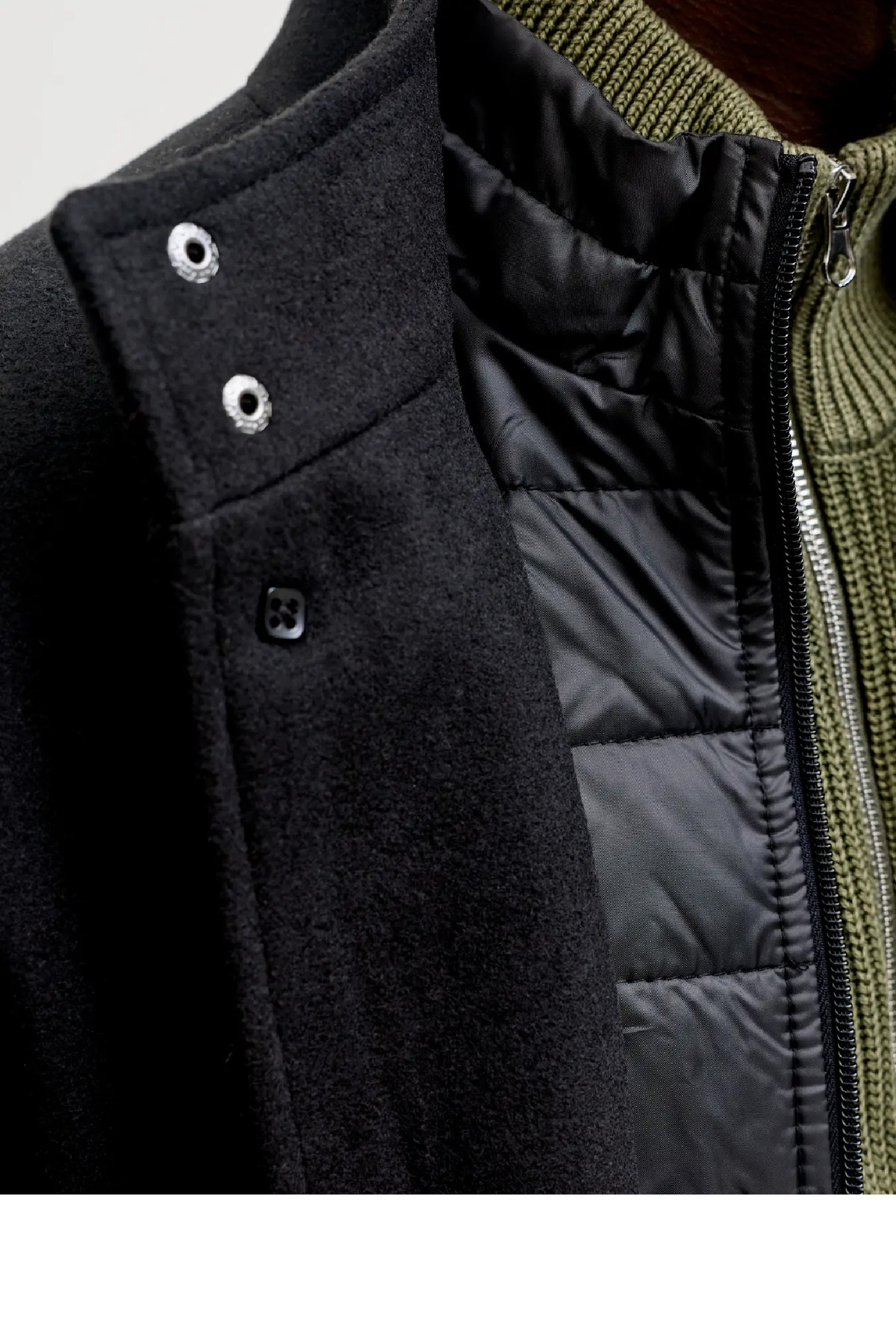 پالتو مردانه راسته آستین استاندارد | جک اند جونز Jack & Jones 12295108 - تصویر 6