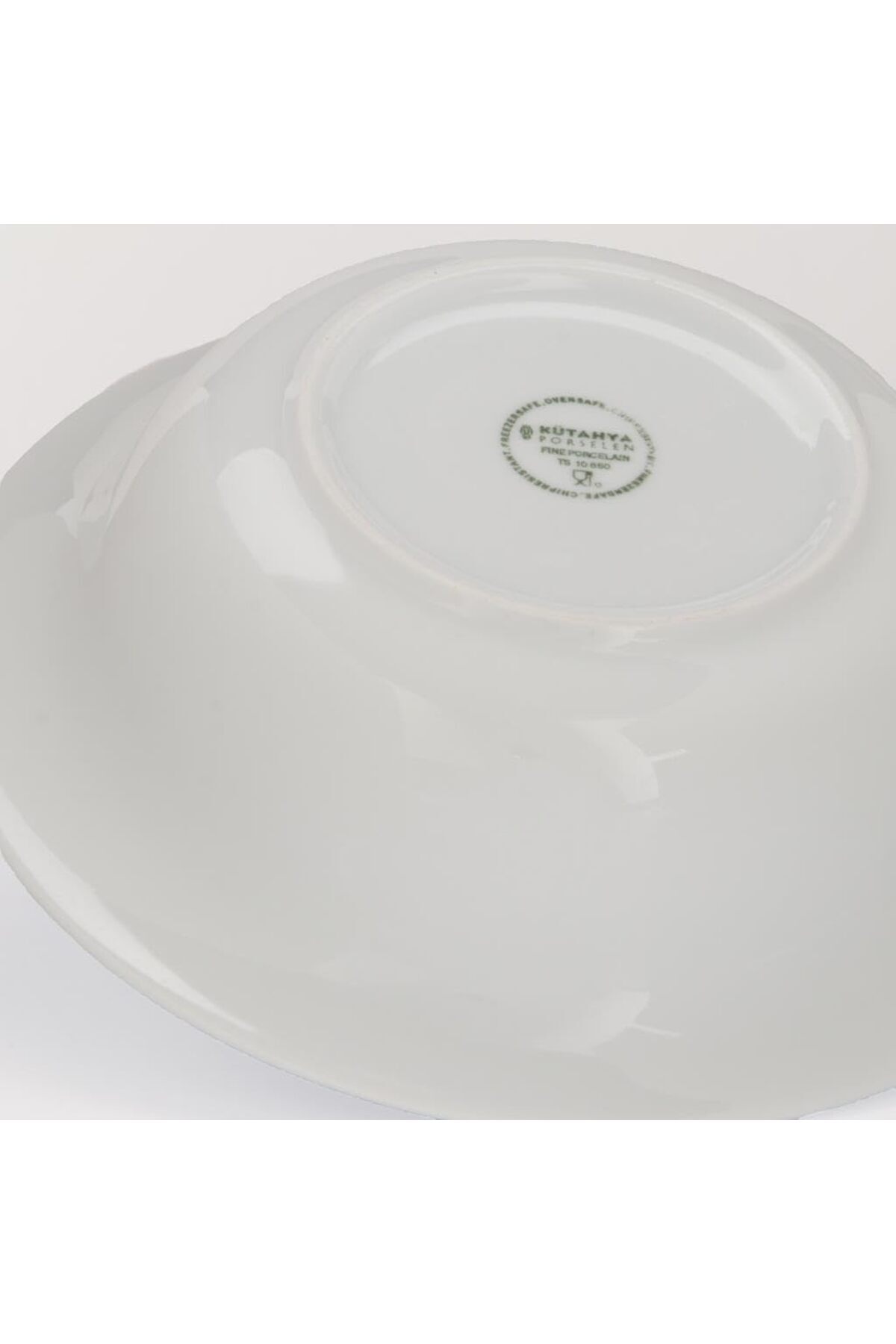 BRF bfsx Porselen Salata Kasesi Çok Amaçlı Sunum Tabağı 23 cm Porselen Kase Beyaz storsellm 1199837