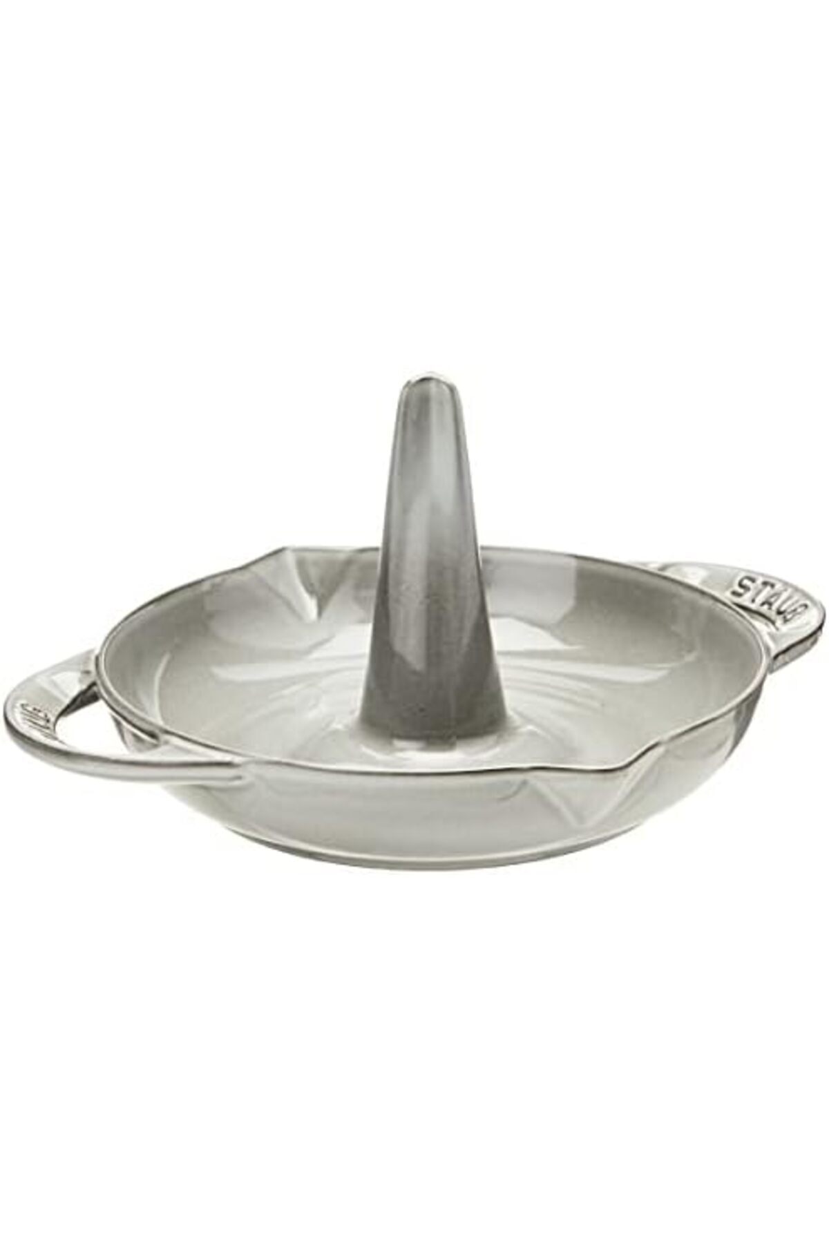 BRF BFSX tavuk kızartma tavası 24 cm, dökme demir, indüksiyonlu ocaklara uygun, grafit gri, 26,2 x 22,2