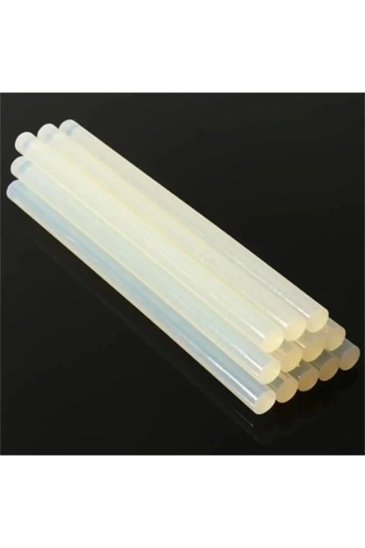 AyrStore Beyaz Sıcak Silikon Çubuğu 11mm 1Kg (48 Adet)