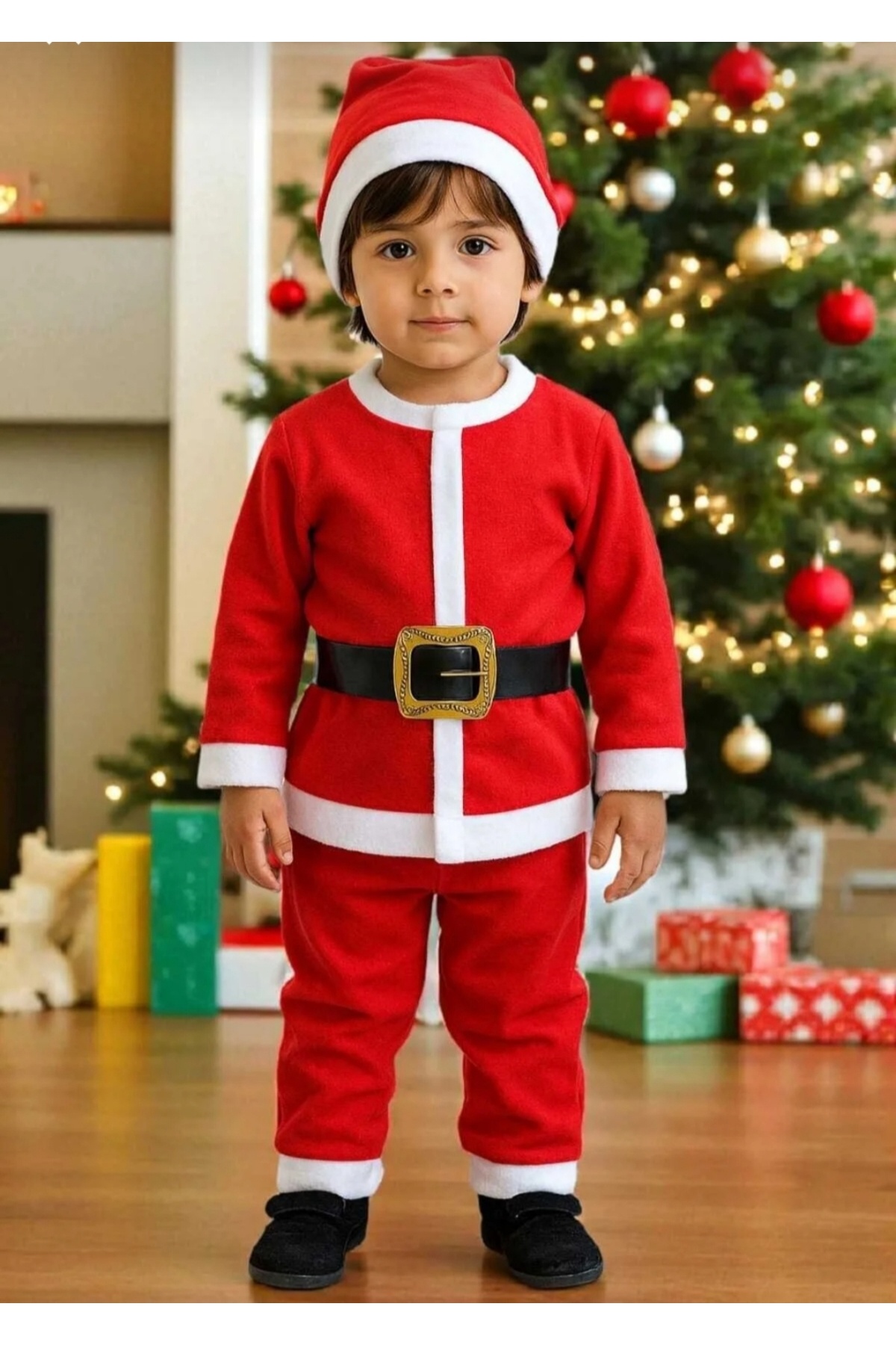 Kids Noel Baba kostümü
