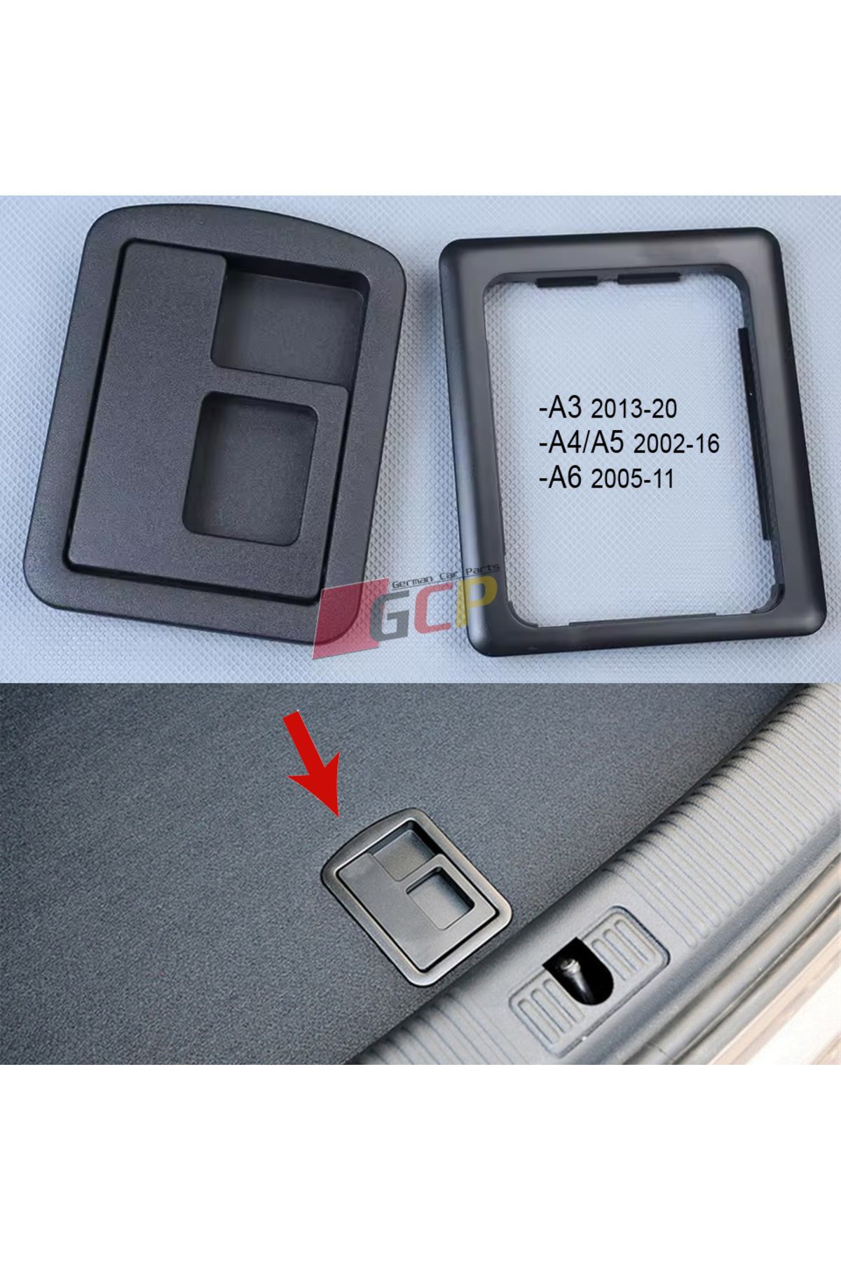 GCP German Car Parts Audi Bagaj Pandizotu Kolu - Audi Bagaj Halısı