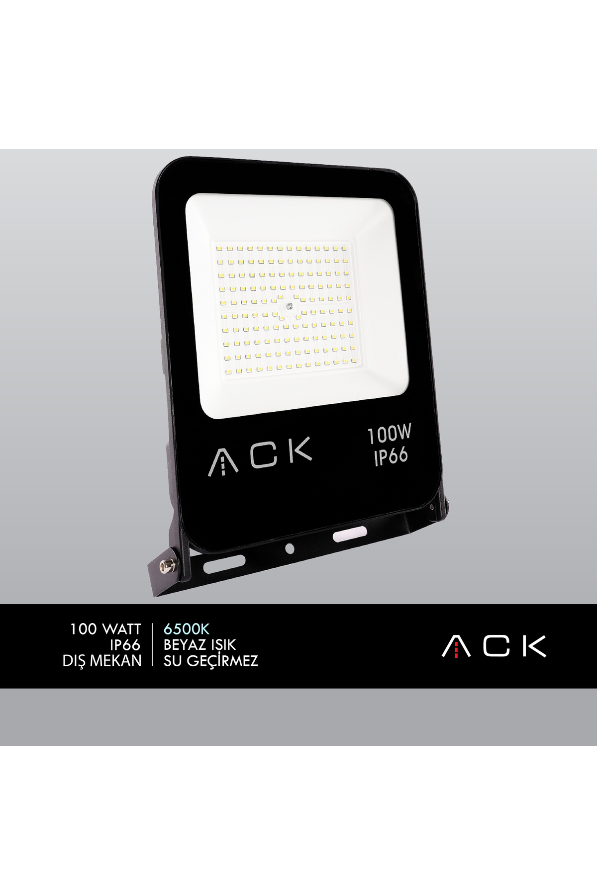 Ack 100 WATT IP66 SUYA DAYANIKLI 11000 LÜMEN LED PROJEKTÖR