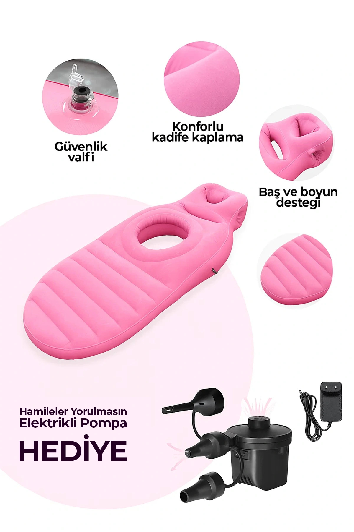 Eco Lounge Hamile Uyku Minderi Tam Vücut Destekli Ergonomik Gebelik Yan Yatma Yatağı fotoğrafı 2 (önizleme)