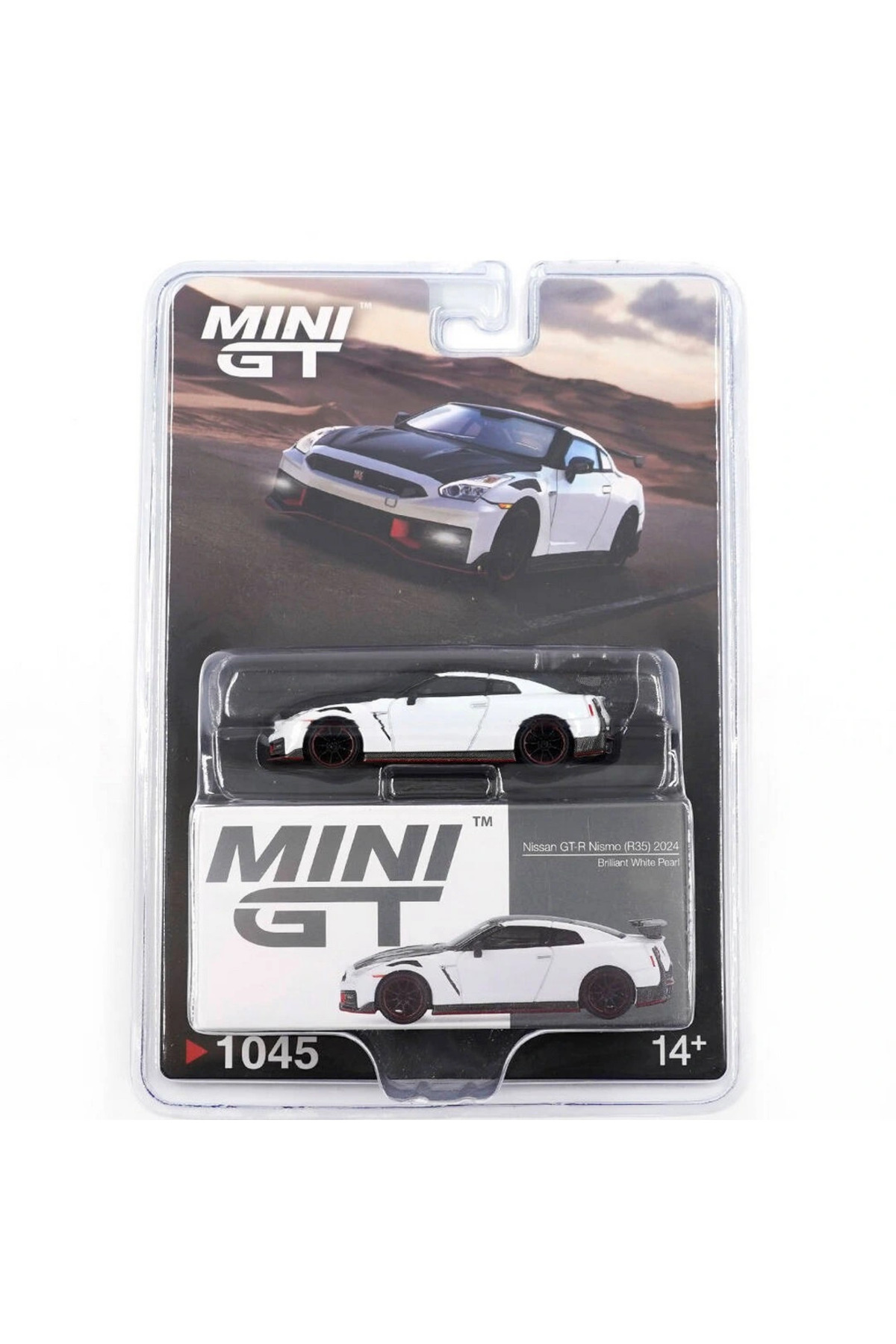 TOYFEST Mini GT 1/64 Nissan GT-R Nismo 2024 Brilliant White Pearl