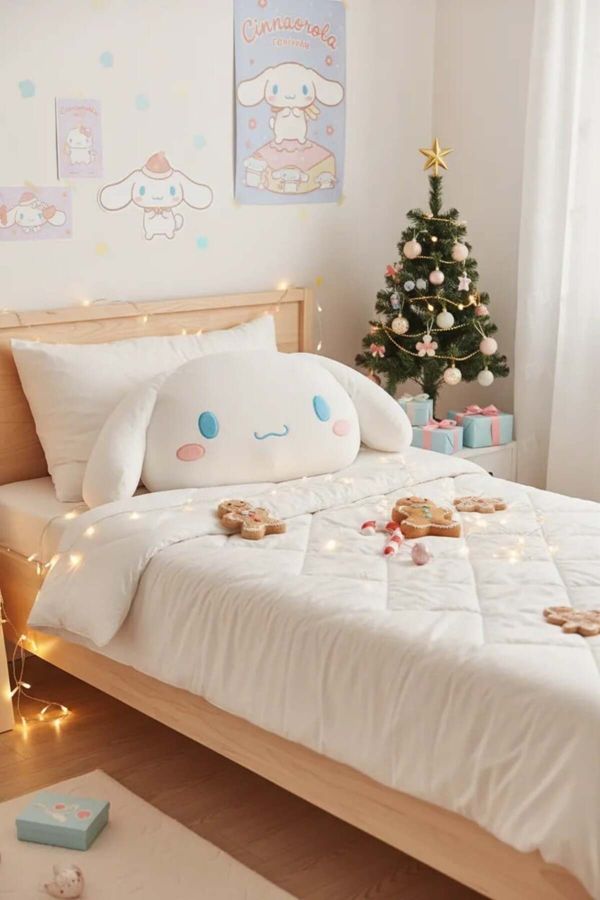 SANRIO Lisanslı Cinnamoroll Yastık 53 Cm – Ultra Yumuşak Dekoratif