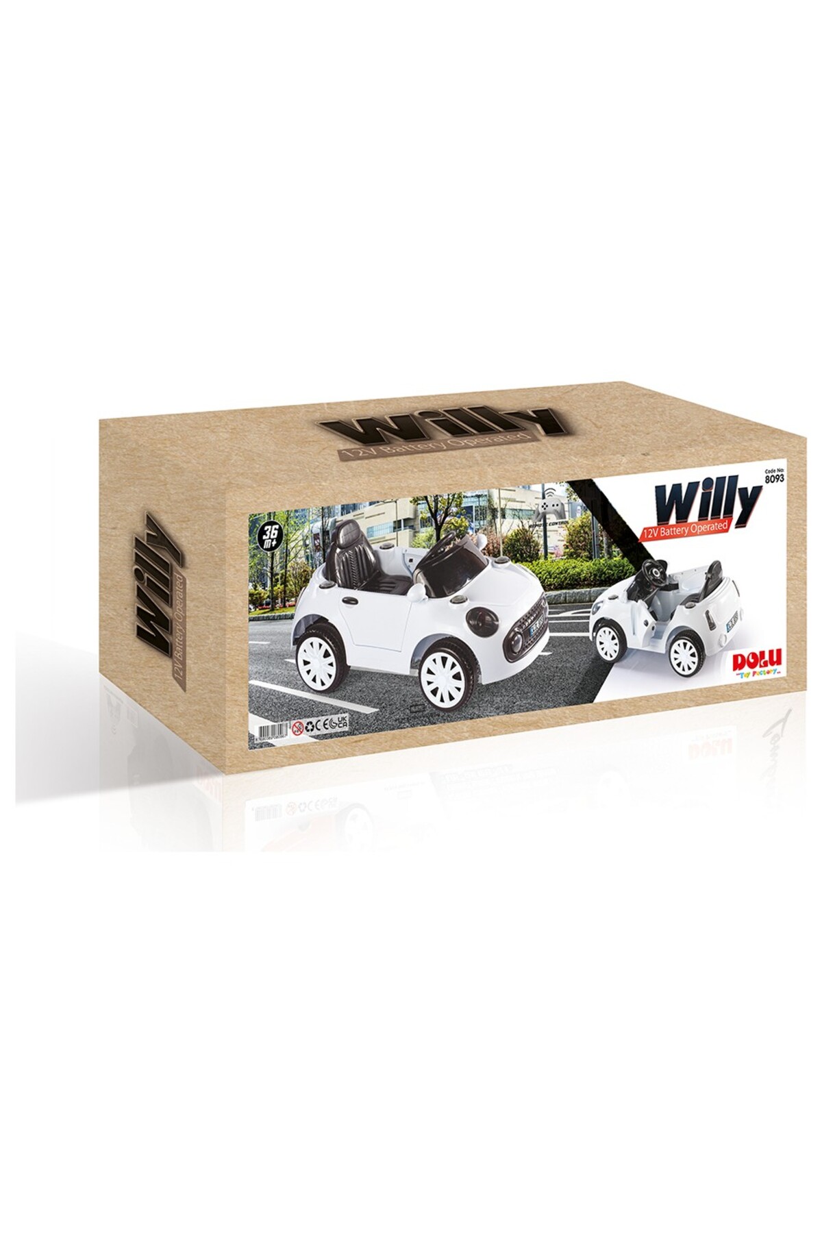 Dolu Oyuncak Willy 12V Uzaktan Kumandalı Akülü Araba fotoğrafı 4 (önizleme)