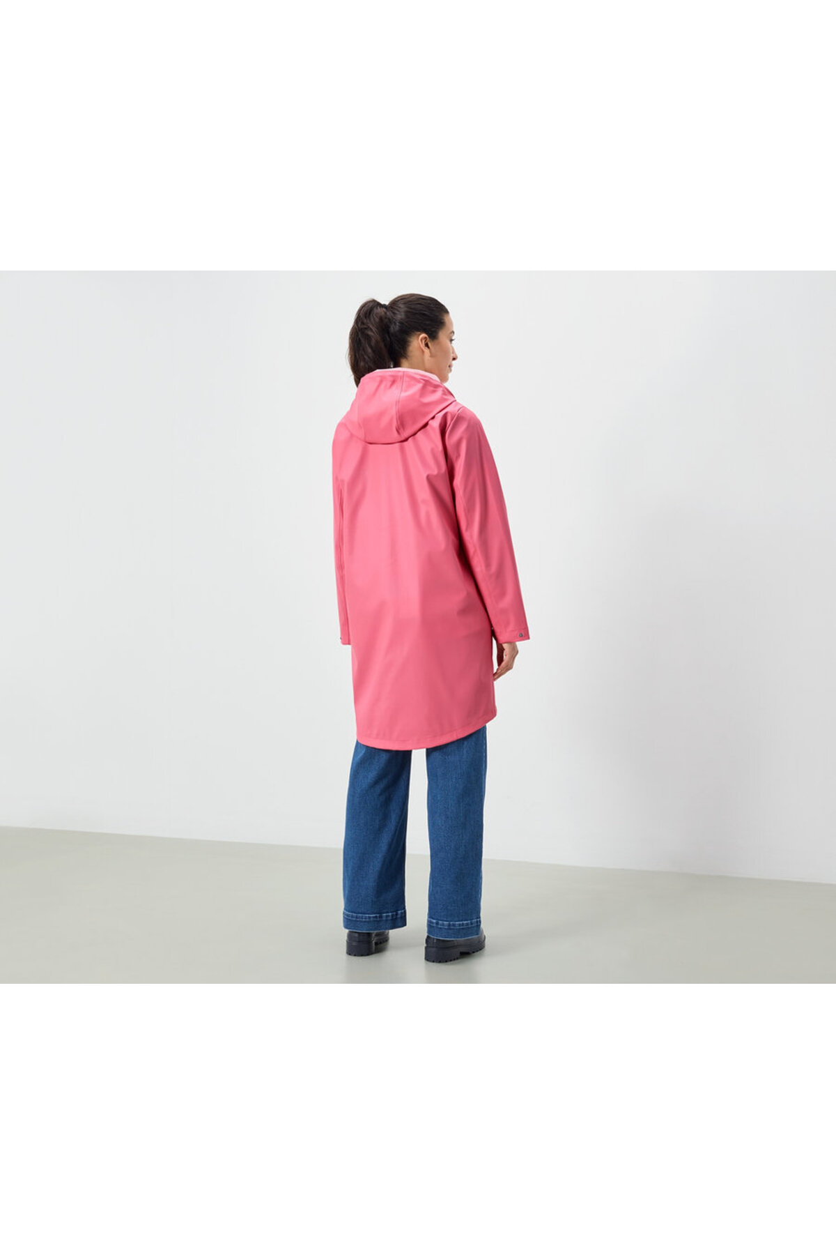 Tchibo  Kadın Yağmurluk, PU, Pembe - Görsel 2