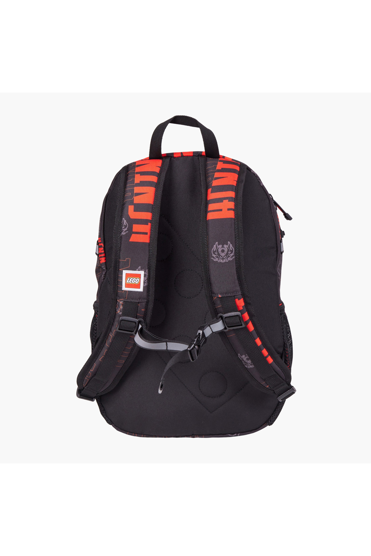 کوله‌پشتی طرح گلدار با بندهای قابل تنظیم و زیپ - ۴۴×۳۴×۲۸ سانتی‌متر