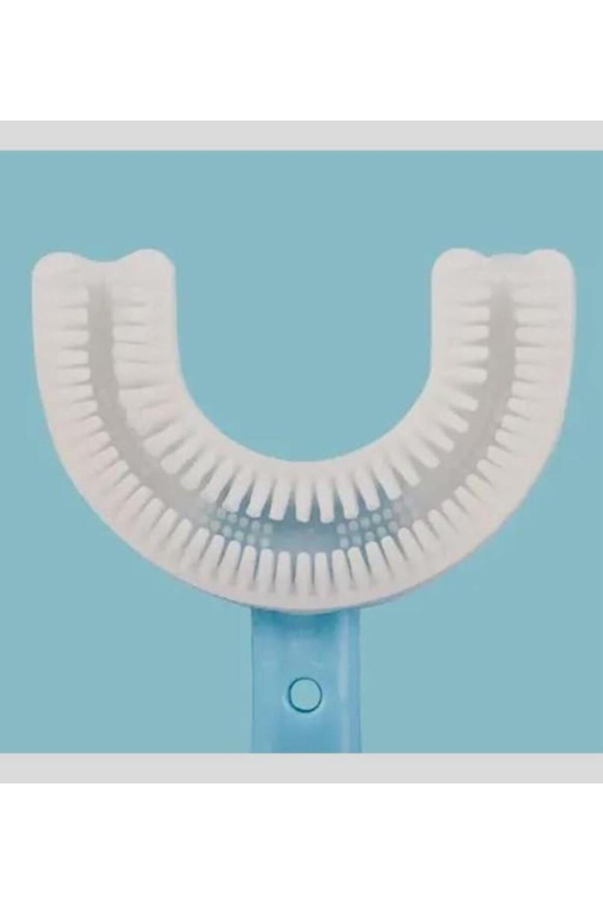 h.t sağlık 2 Adet - 6-12 Yaş Çocuklar için 360 derece Manuel Diş Fırçası fotoğrafı 4 (önizleme)