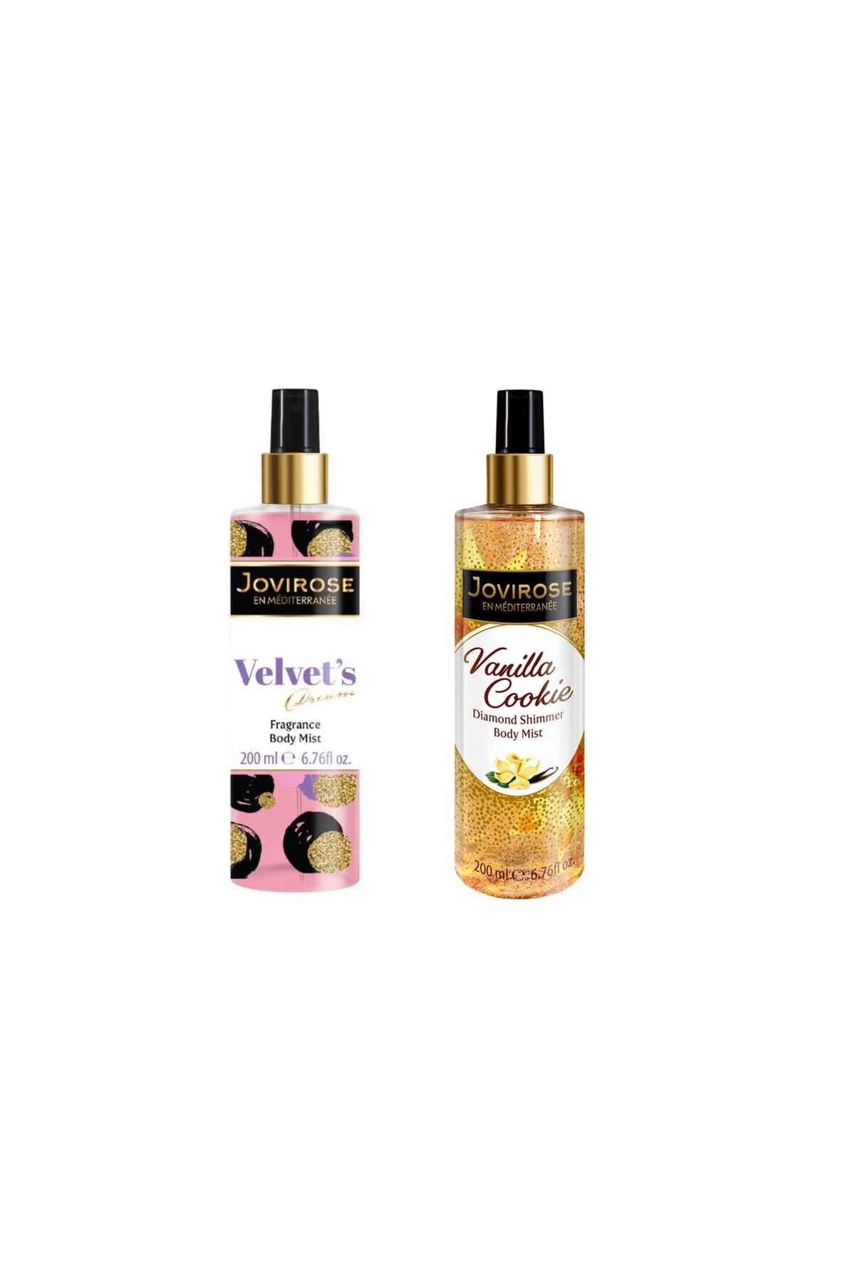 Jovirose Spray Body Mist Velvet's Dream 200 ml + Spray Body mist Tropical Mag...