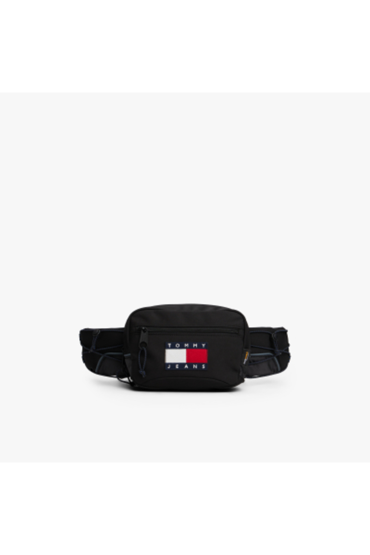تامی هیلفیگر کیف کمری مردانه مشکی با لوگوی برند، مناسب برای استفاده روزمره AM0AM13872 BDS