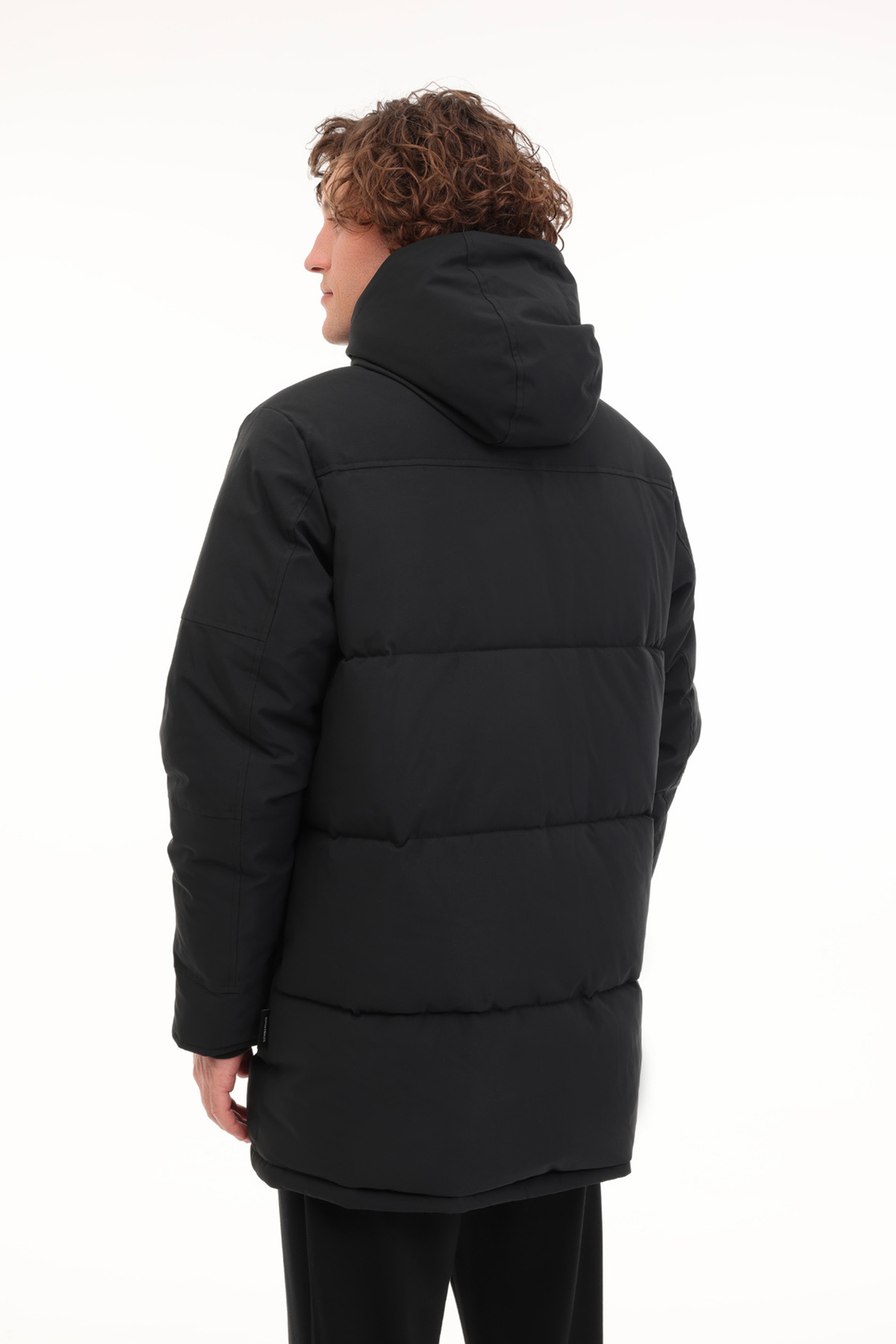 Lumberjack ML ADLERS LONG COAT 5PR Siyah Erkek Uzun Kaban - Fiyatı