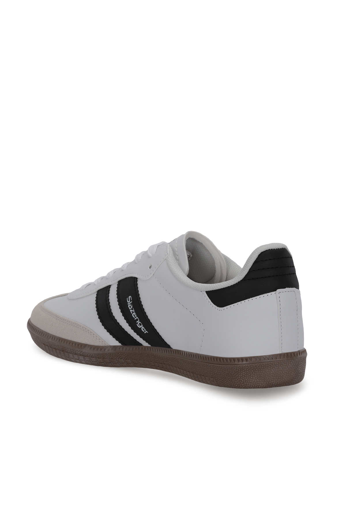 Slazenger  INDIA Kadın Erkek Unisex Beyaz / Siyah Sneaker Günlük Spor Ayakkabısı - Görsel 6