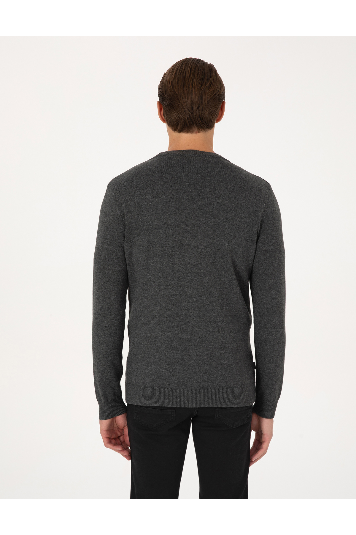 ژاکت کشی مردانه راسته آستین استاندارد | پیر کاردین Pierre Cardin 50317330 - تصویر 5