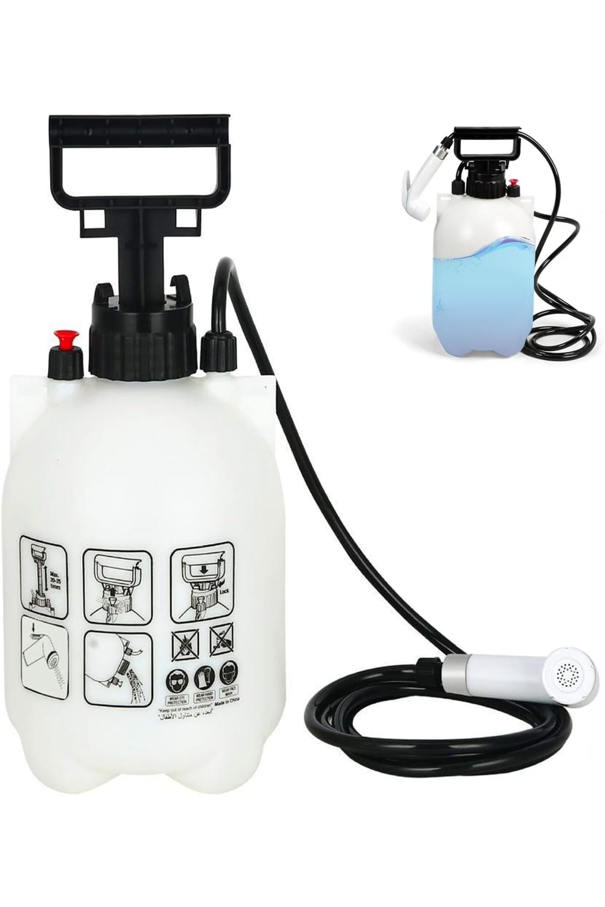 شطاف وضوء متنقل للرحلات والتخييم خفيف وعملي واقتصادي في استهلاك الماء 💦