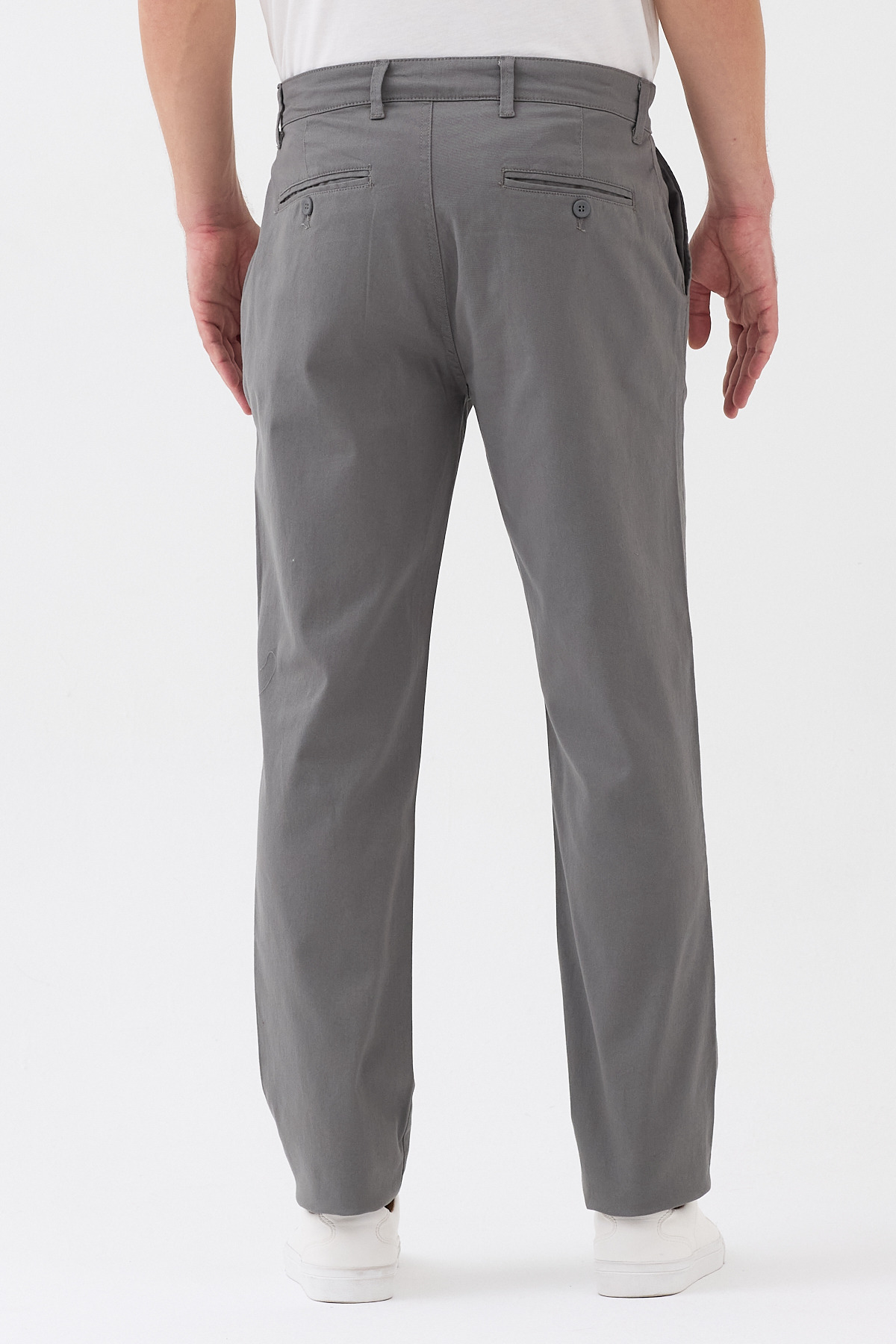 EXPIER  Erkek Gabardin Pamuklu Regular Fit Rahat Kesim Chino Pantolon ARC-002 - Görsel 2