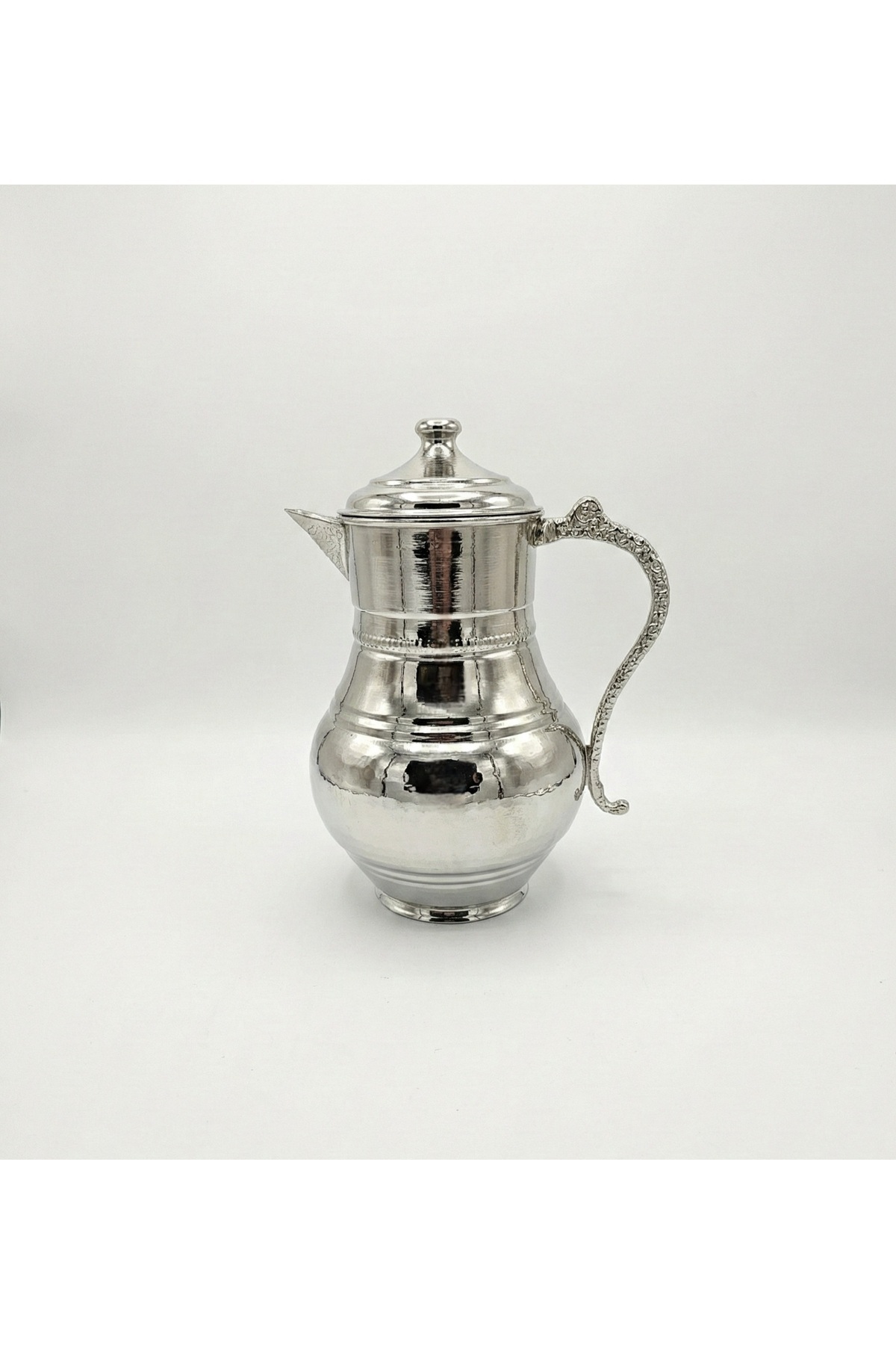 Copper Lid Pitcher Traditional Design