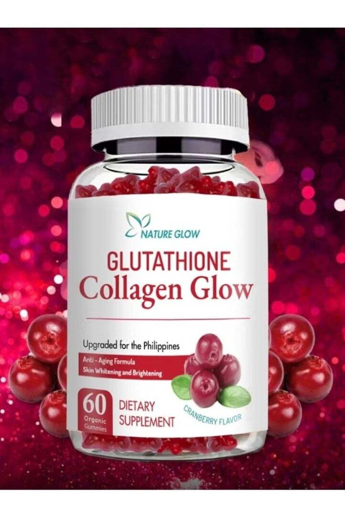 NATUREGLOW NATURE GLOW Glutathione Collagen Glow Gummies – Skin  Brightening, Anti-Aging, Vegan Supplement wit- Trendyol