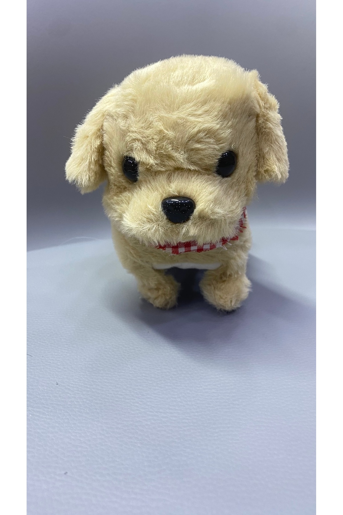 Magicway Sesli Havlayan Yürüyen Pilli Sevimli Oyuncak Peluş Köpek Emekleme Oyuncağı Arkadaşı Yürüteç fotoğrafı 6 (önizleme)