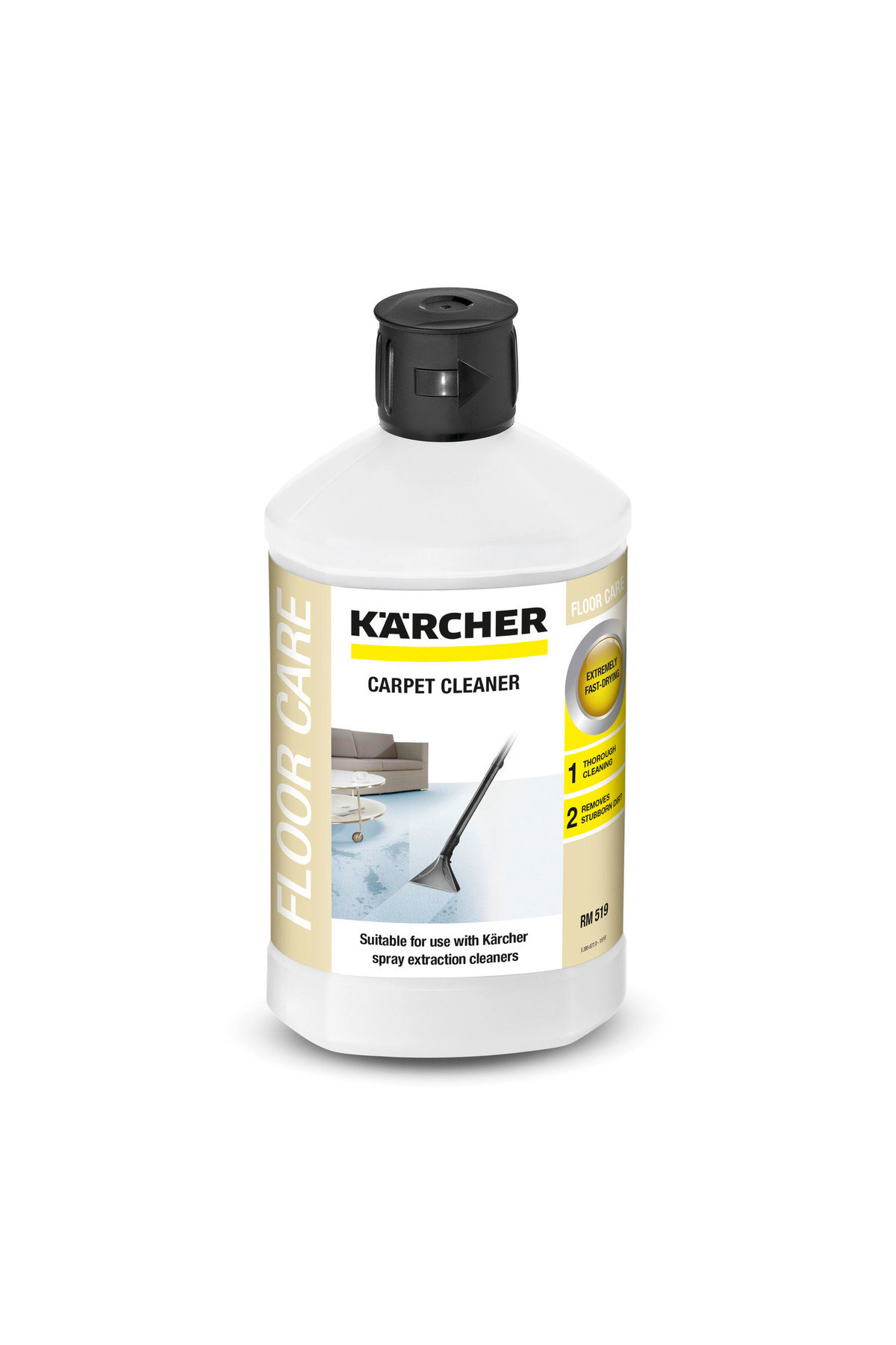 Karcher 1 Litre Rm 519 Hızlı Kuruyan Halı Yıkama Şampuanı