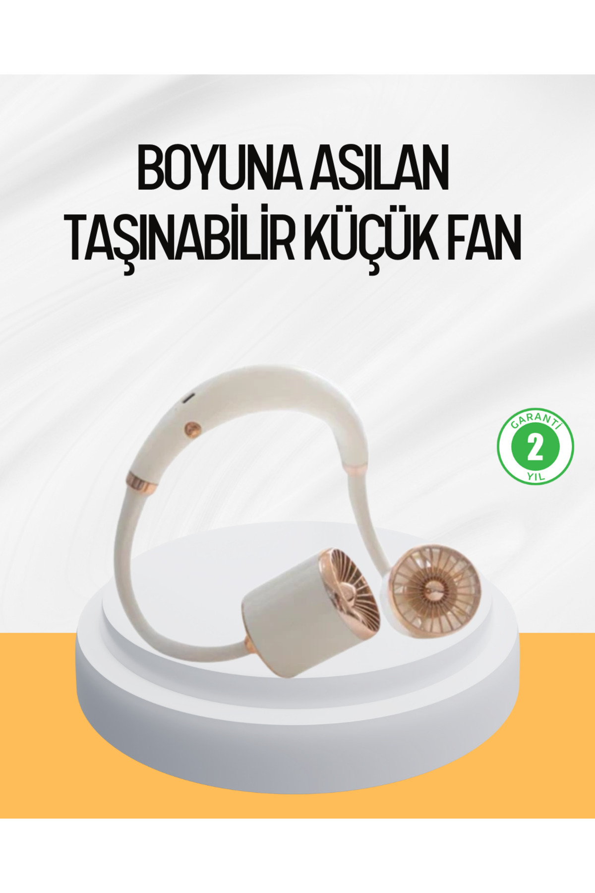 ZERO LAND 1593101741 Katlanabilir Asılabilir Fan USB Şarjlı Hafif ve (10131) Sessiz Tasarım