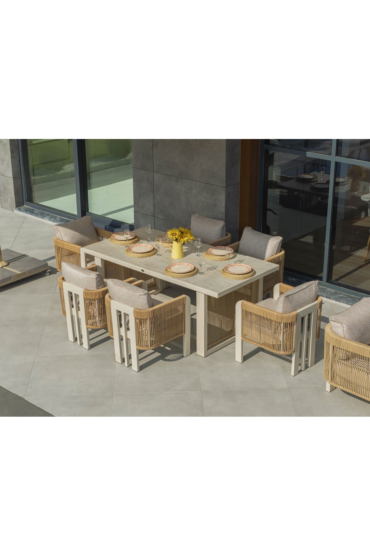 Vieno Home Garden ATLAS Masa Takımı - Fiyatı, Yorumları