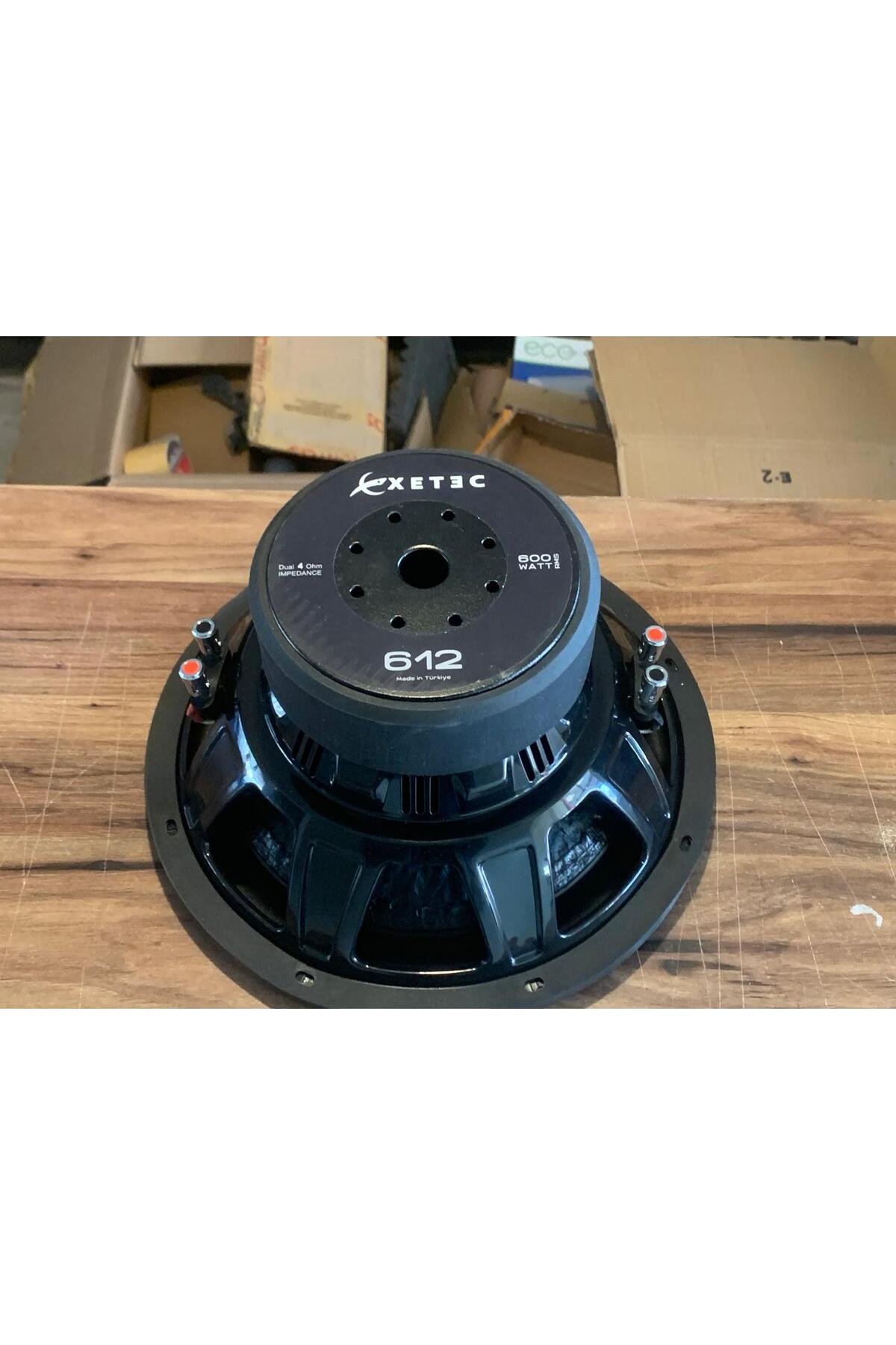 XETEC Deniz Sound Garage 30 CM Subwoofer BHX 612 D4 1800 Watt 600