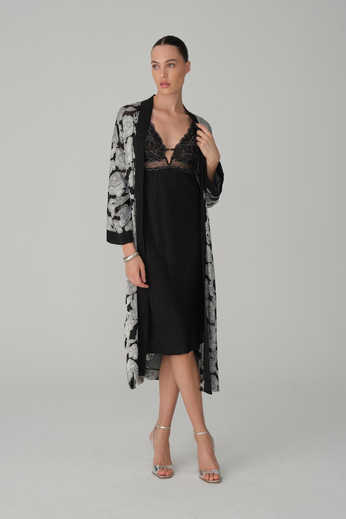 Pierre Cardin Vegan İpek Saten Beşli Gelin Çeyiz Takımı - LX.26164