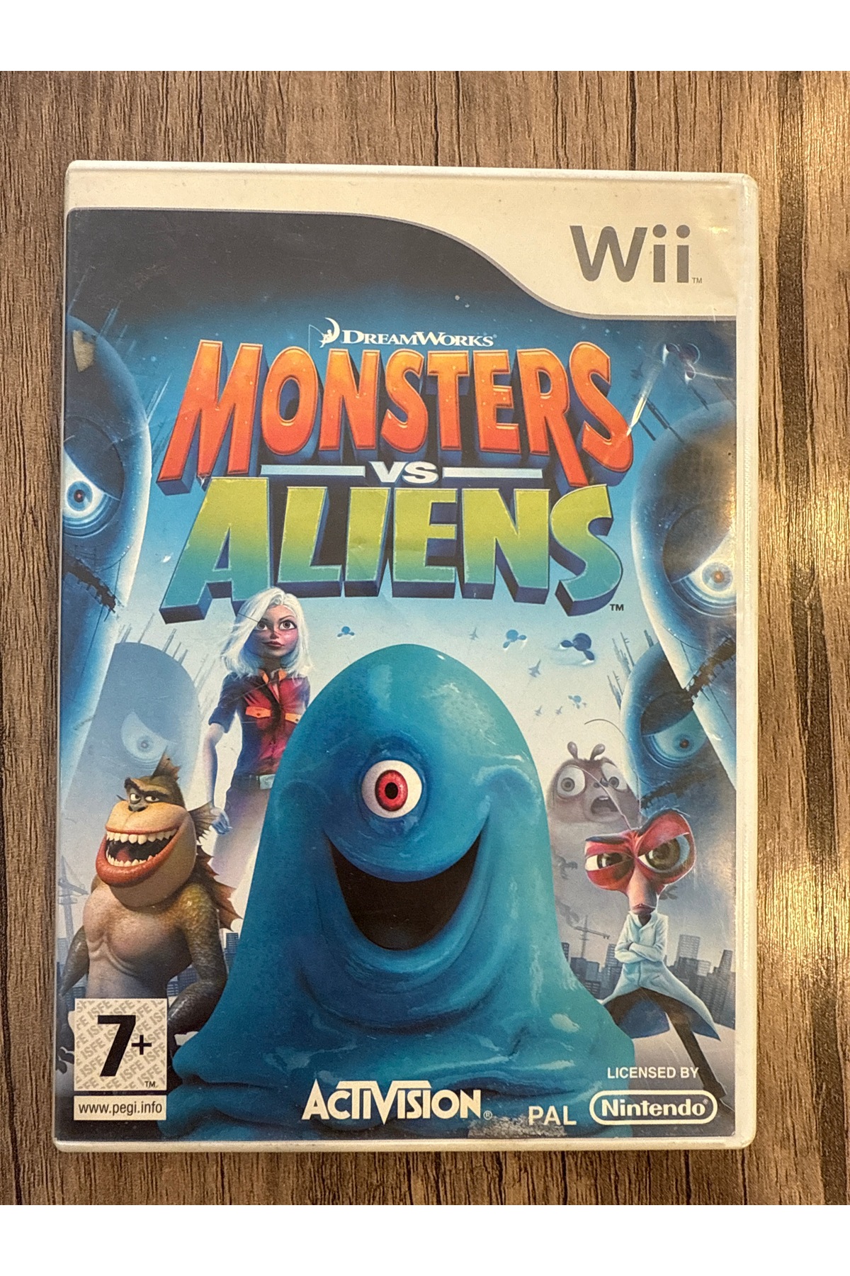 Activision nintendo wii monsters vs aliens orjinal oyun - Fiyatı, Yorumları