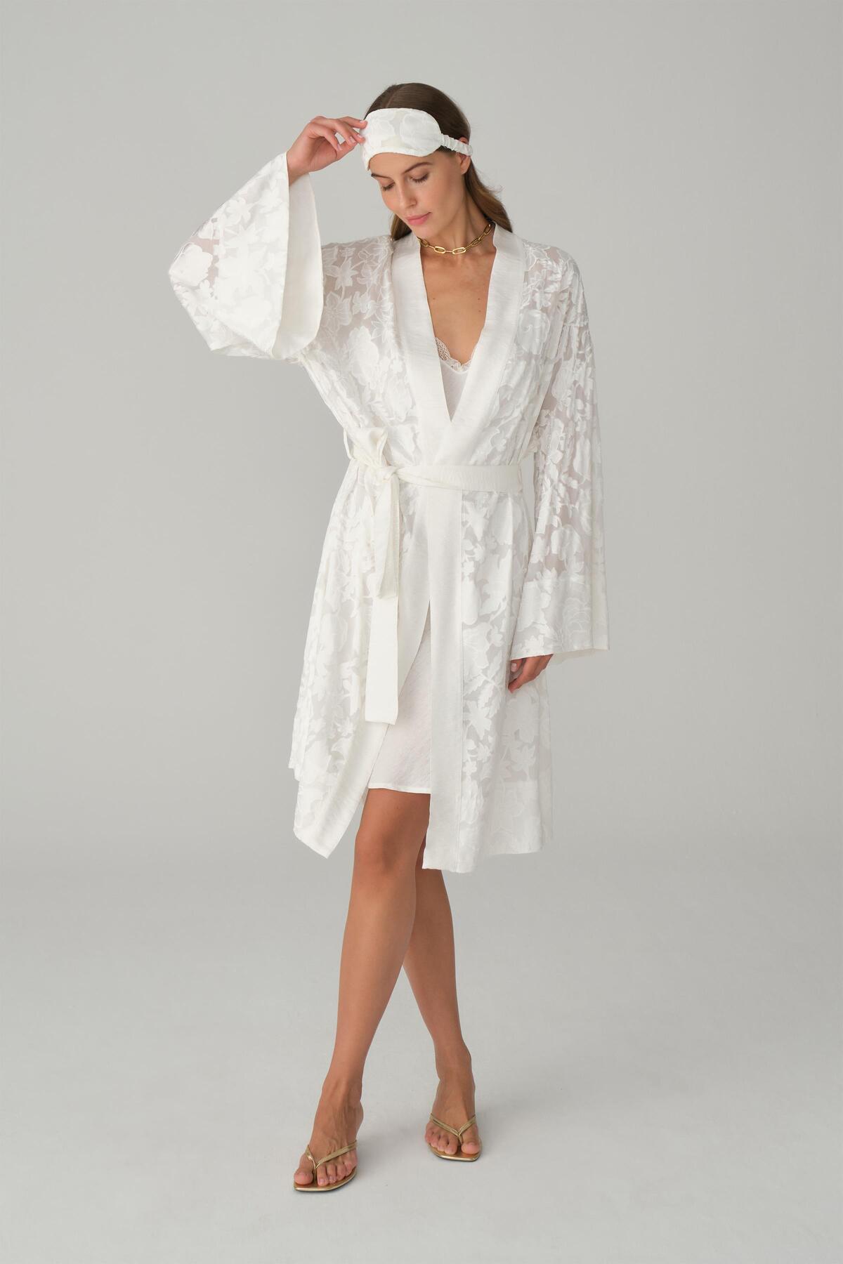 Pierre Cardin Vegan İpek Saten Dörtlü Gelin Çeyiz Takımı - LX.26151