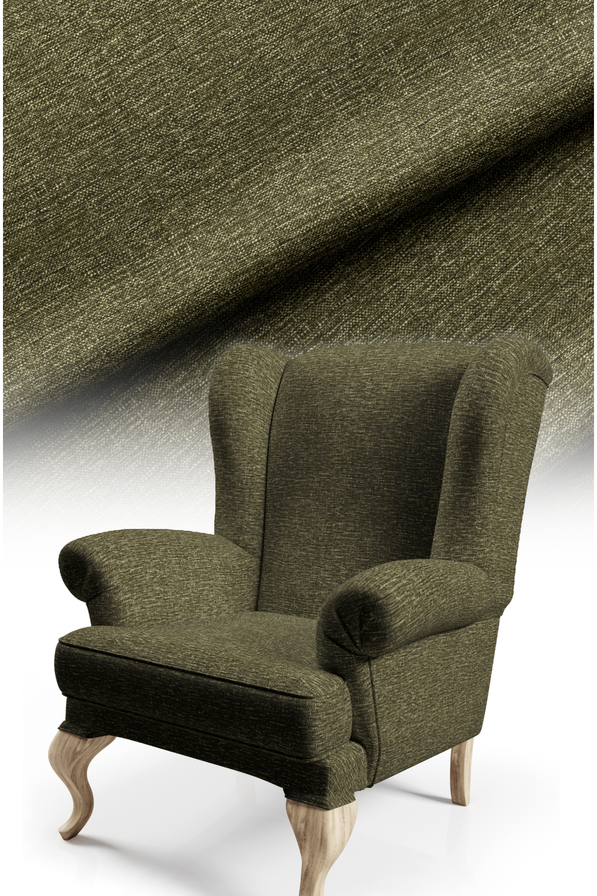 Digital Printed Upholstery Sofa Fabric with Linen Texture Effect,throw pillow,cushion Cover. Premium Fabric
