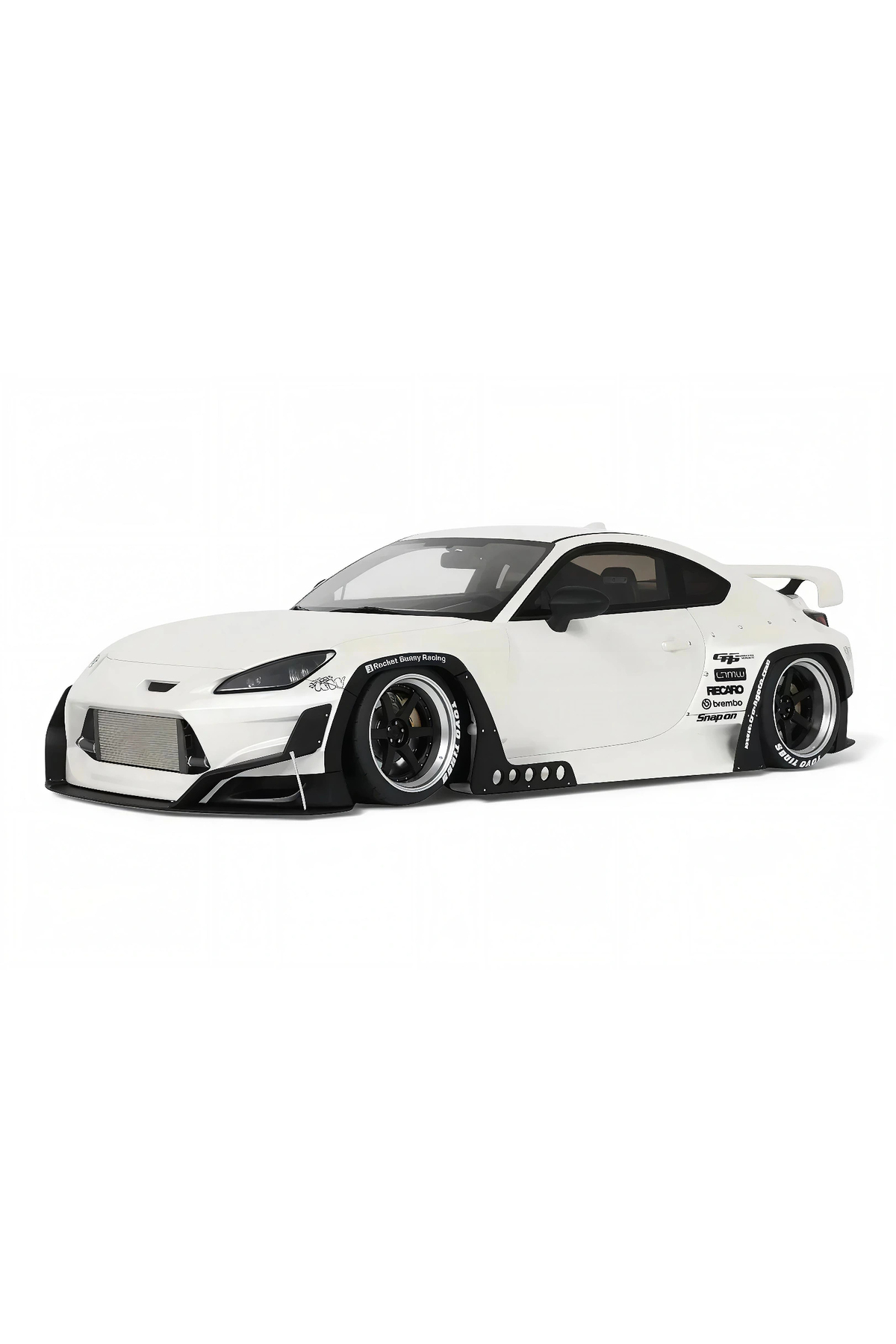Gtspirit Gt Spirit GT498 1/18 Pandem Toyota GR86 Crystal White