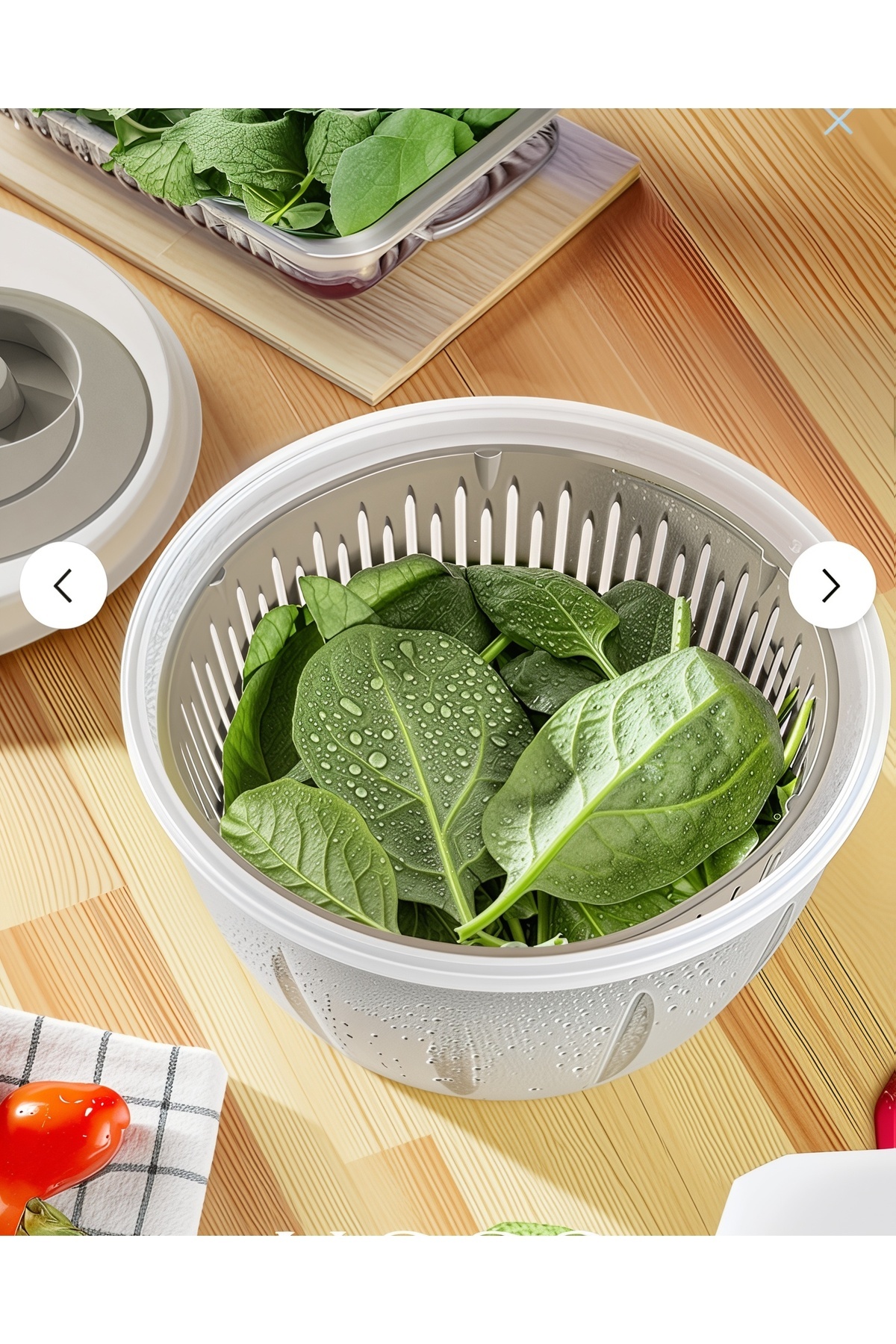 Gondol 4,5 LT Salata Kurutucu-Manuel Kullanım, Pratik ve Dayanıklı Tasarım