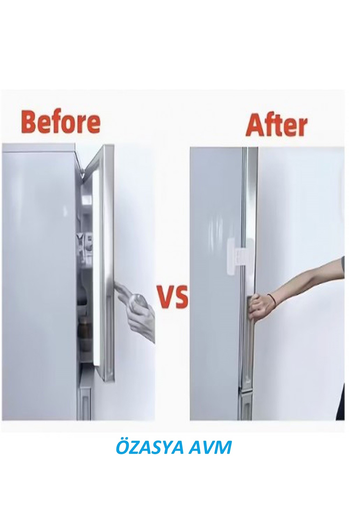 Özasya AVM 4 Adet Buzdolabı, Çekmece ve Dolap Kapağı Çocuk Kilidi fotoğrafı 5 (önizleme)