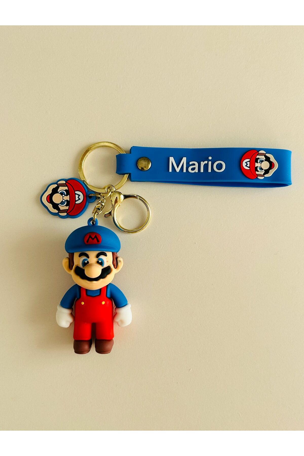 KAYLANIN DÜNYASI Mario Figürlü Anahtarlık – Hediye, Doğum Günü Hediyesi, Yılbaşı Hediyesi, Çanta & Anahtar Süsü fotoğrafı 3 (önizleme)